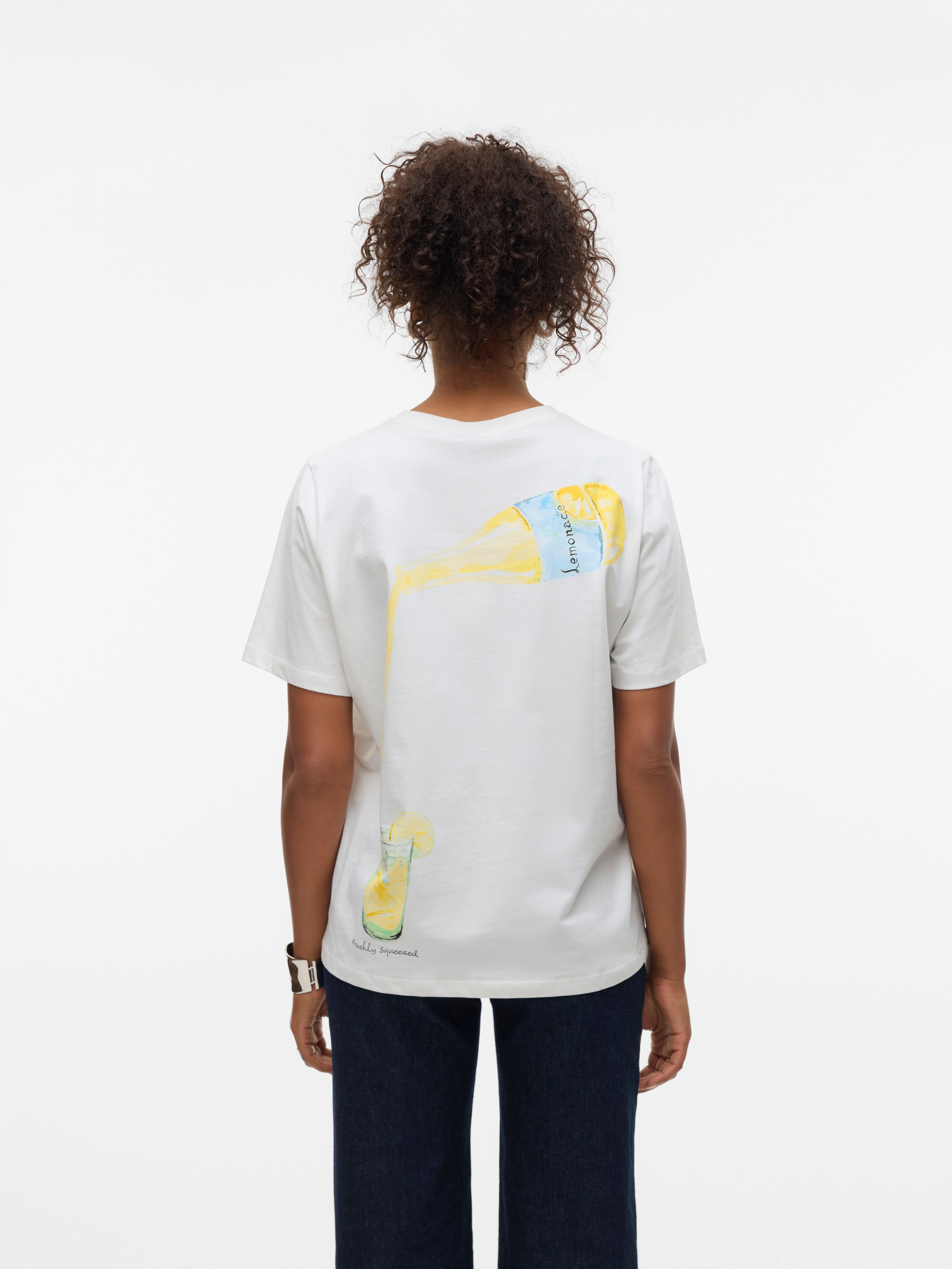 Thumbnail - Vero Moda T-Shirt "VMAYA CATY SS TOP BOX JRS GA"