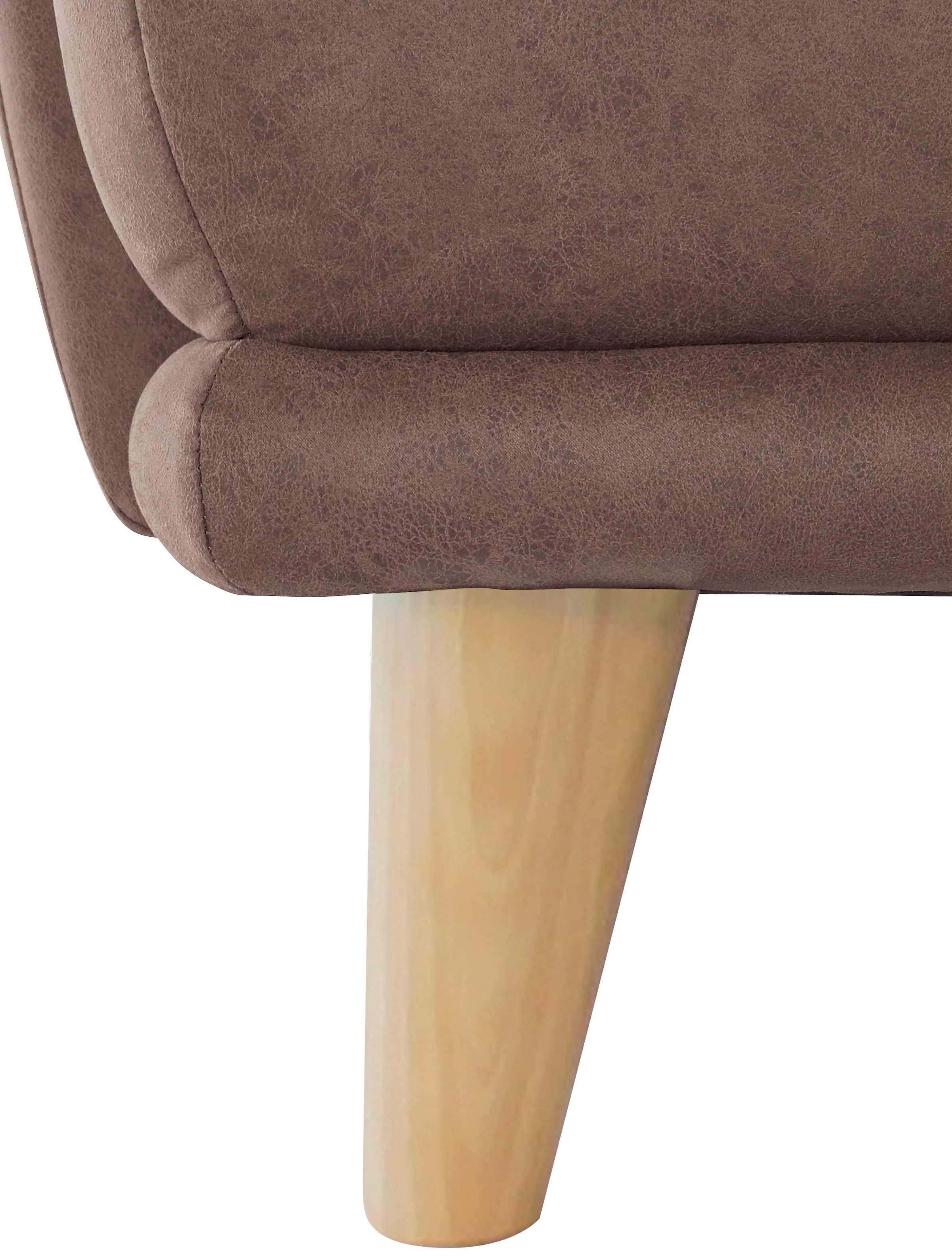 TRENDMANUFAKTUR Polsterecke »Cecilia, italienisches Designsprache, modern und komfortabel, L-Form,«, toller Sitzkomfort und bequeme Armlehnen