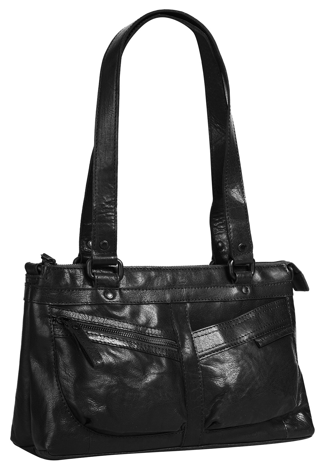 Spikes & Sparrow Henkeltasche echt Leder günstig online kaufen