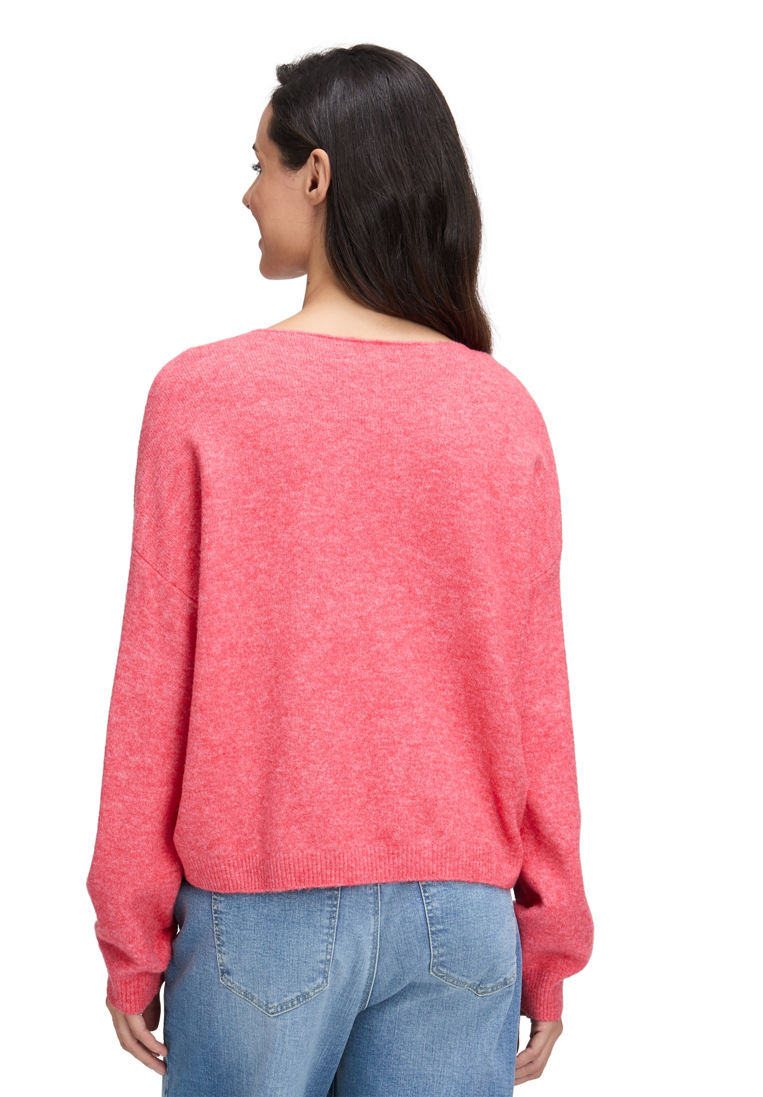 Cartoon Strickpullover »Cartoon Damen Strickpullover mit Rundhalsausschnitt«, (1 tlg.)