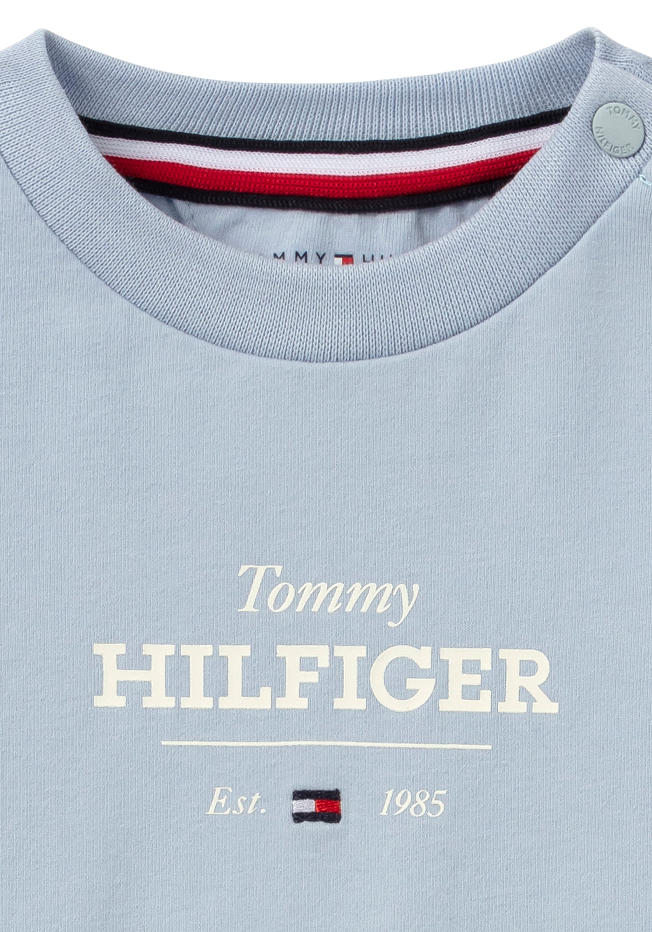 Tommy Hilfiger Shirt & Shorts »MONOTYPE TEE AND SHORT SET«, mit Logo
