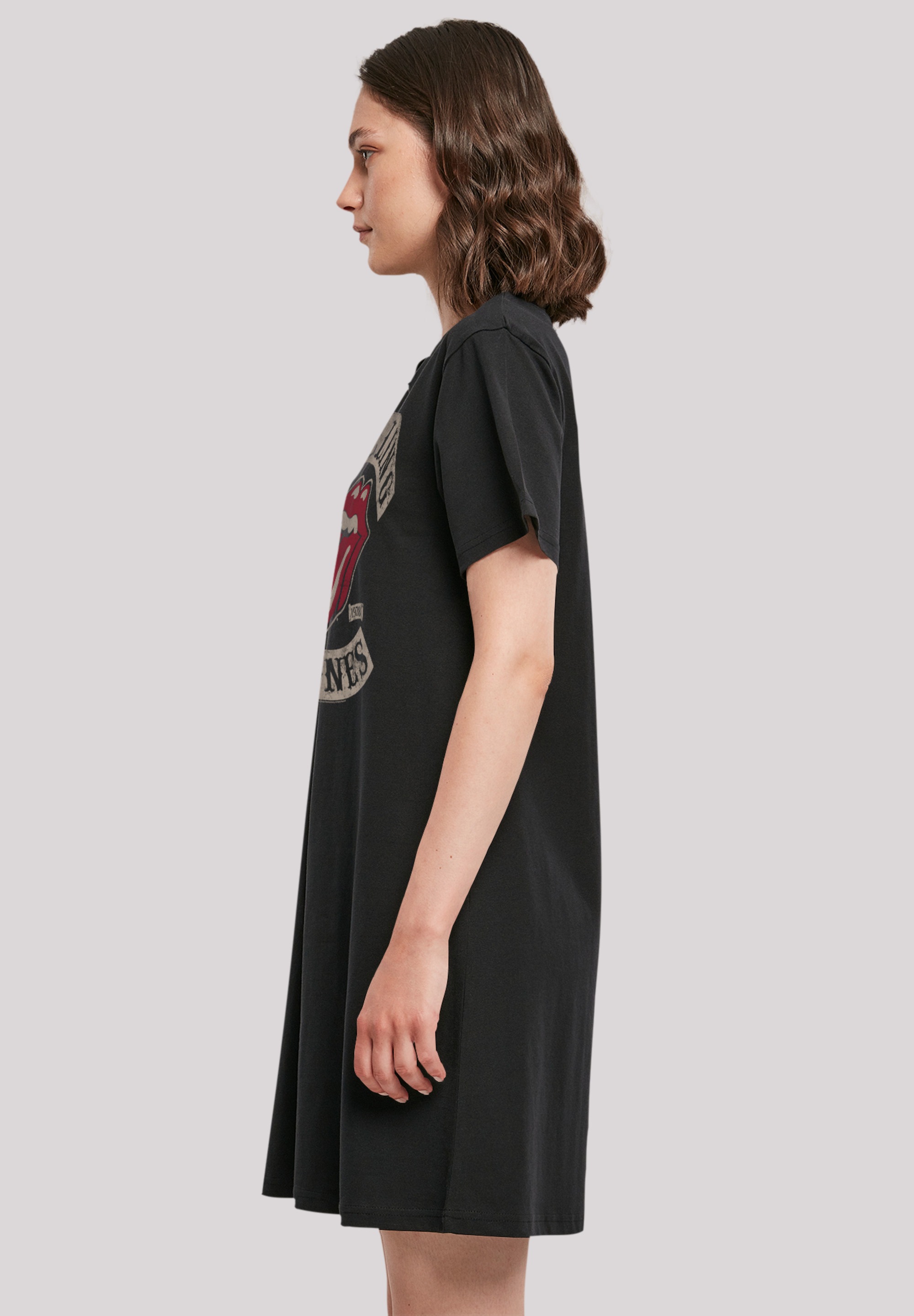 F4NT4STIC Shirtkleid »The Rolling Stones Tour '78 Vector«, Premium Qualität