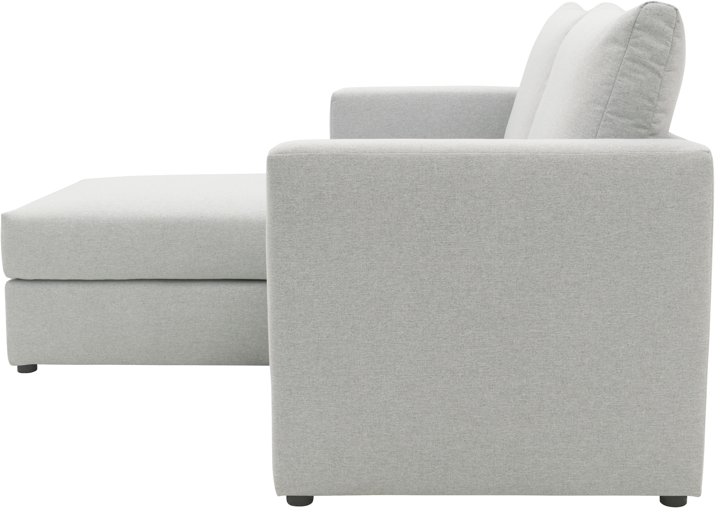 DOMO collection 2-Sitzer »800015, als Sitzmöbel oder Schlafgelegenheit nutzbar, Schlafsofa«, Sitzfläche mit Federkern, inkl. 2 Rückenkissen