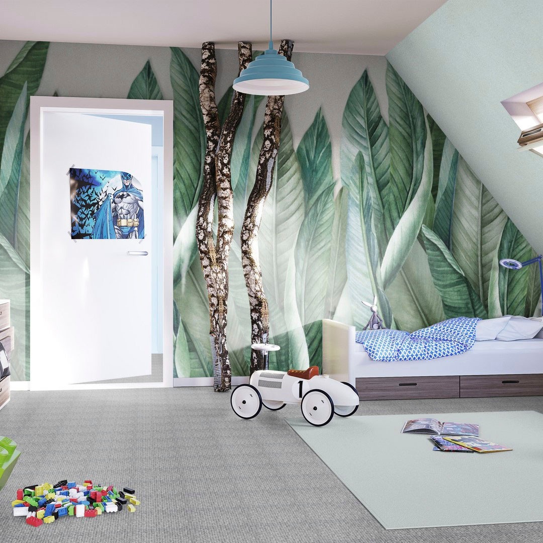 Bodenmeister Teppichboden »Kiruna, Strukturschlinge - meliert«, rechteckig, 7 mm Höhe, Wohnzimmer, Schlafzimmer, Kinderzimmer, Breite 400/500 cm
