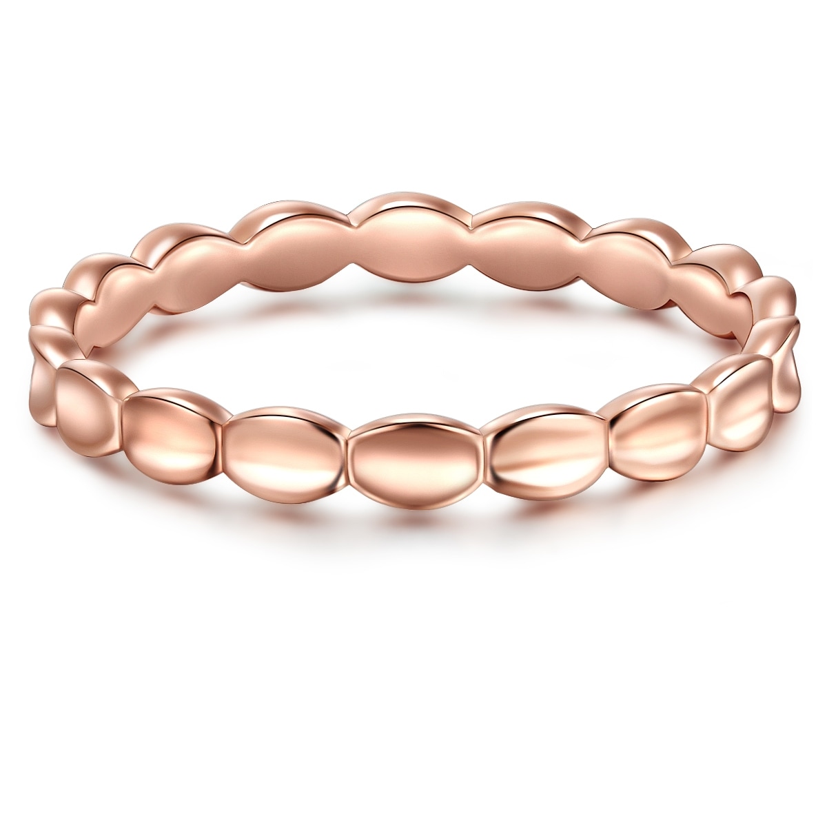 Glanzstรผcke Mรผnchen GSM729 Women's Ring Rose Gold 54