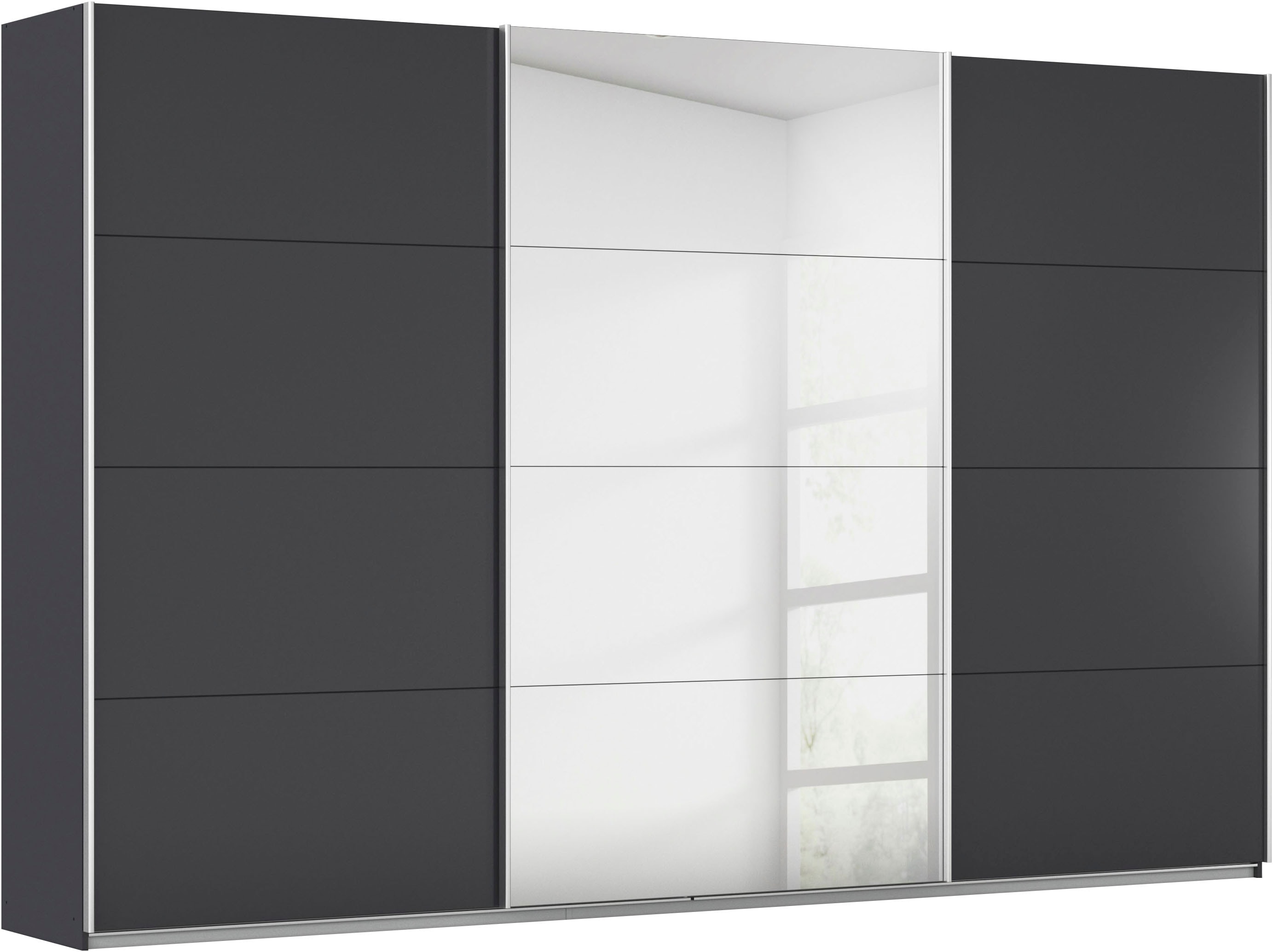 OTTO home Kleiderschrank "Mehrzweckschrank Schwebetürenschrank Mietswohnung Schlafzimmer CORTONA" erhältlich in Breite: 136/181/203/226/271/315/360 cm, Höhe: 210/229 cm, in 3 Ausstattungen BASIC/CLASSIC/PREMIUM (SOFT-CLOSE) MADE IN GERMANY