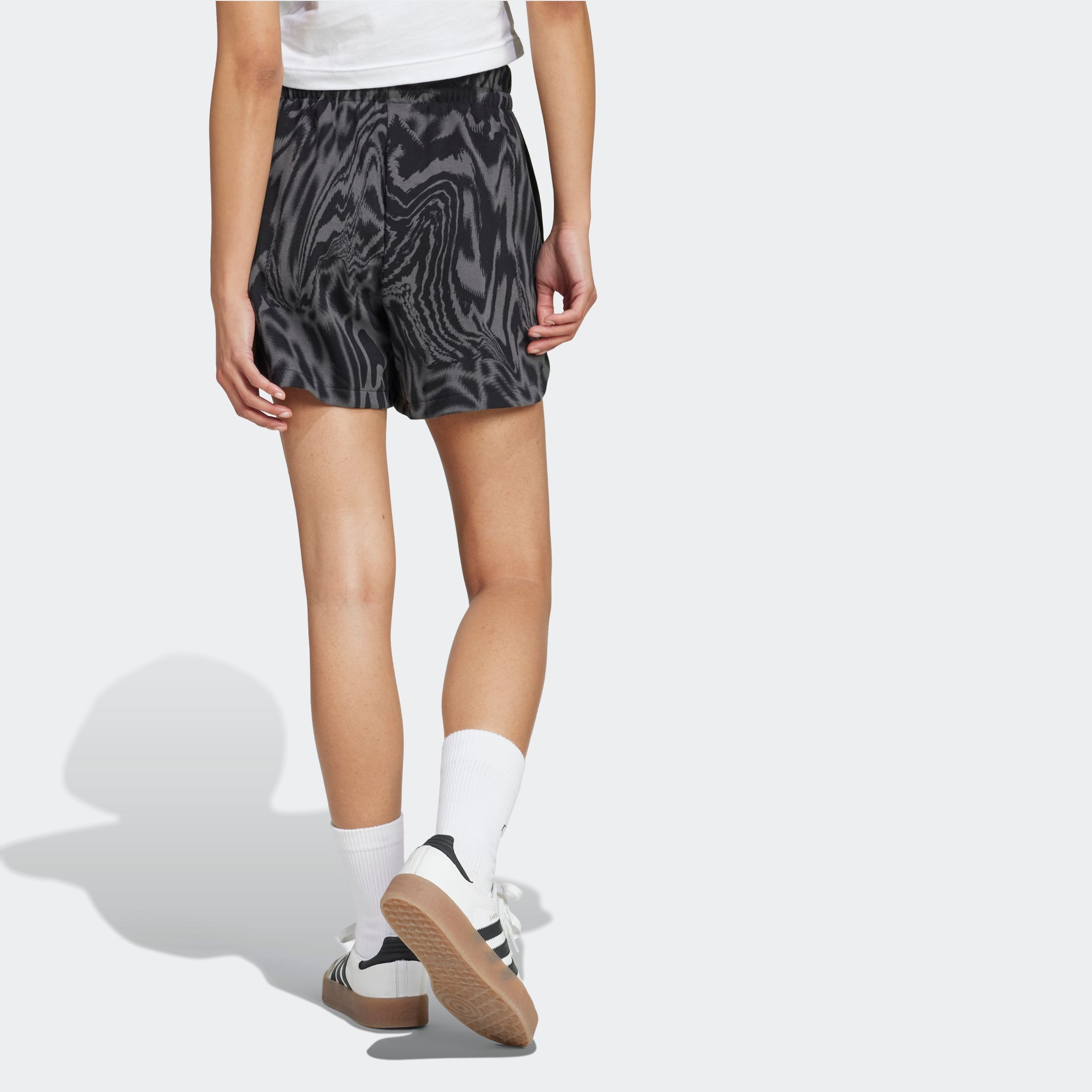 adidas Sportswear Shorts »W AOP 3S SH«, (1 tlg.)
