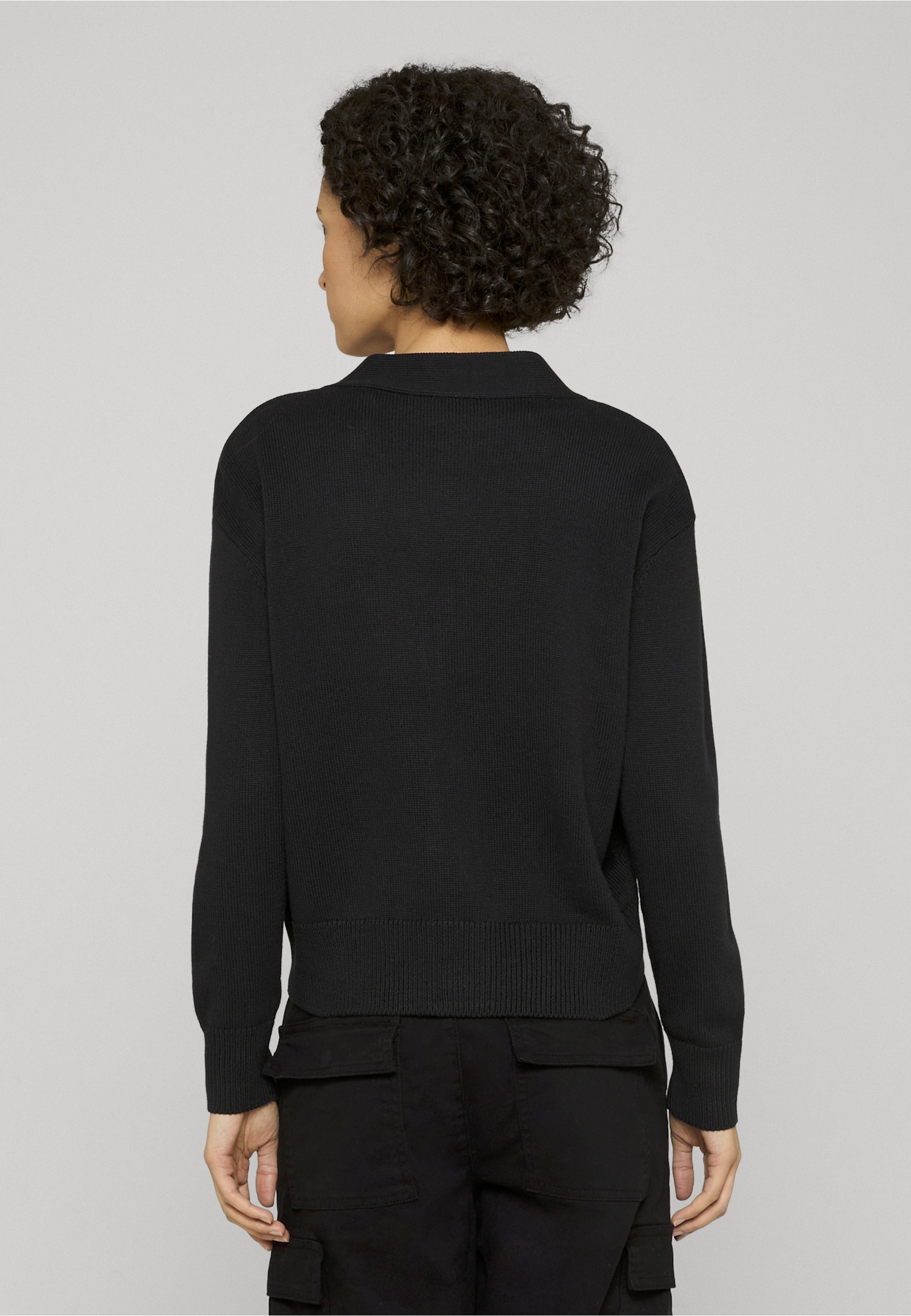 URBAN CLASSICS Strickjacke »Urban Classics Damen Ladies Rib Cardigan« 1 Stk.