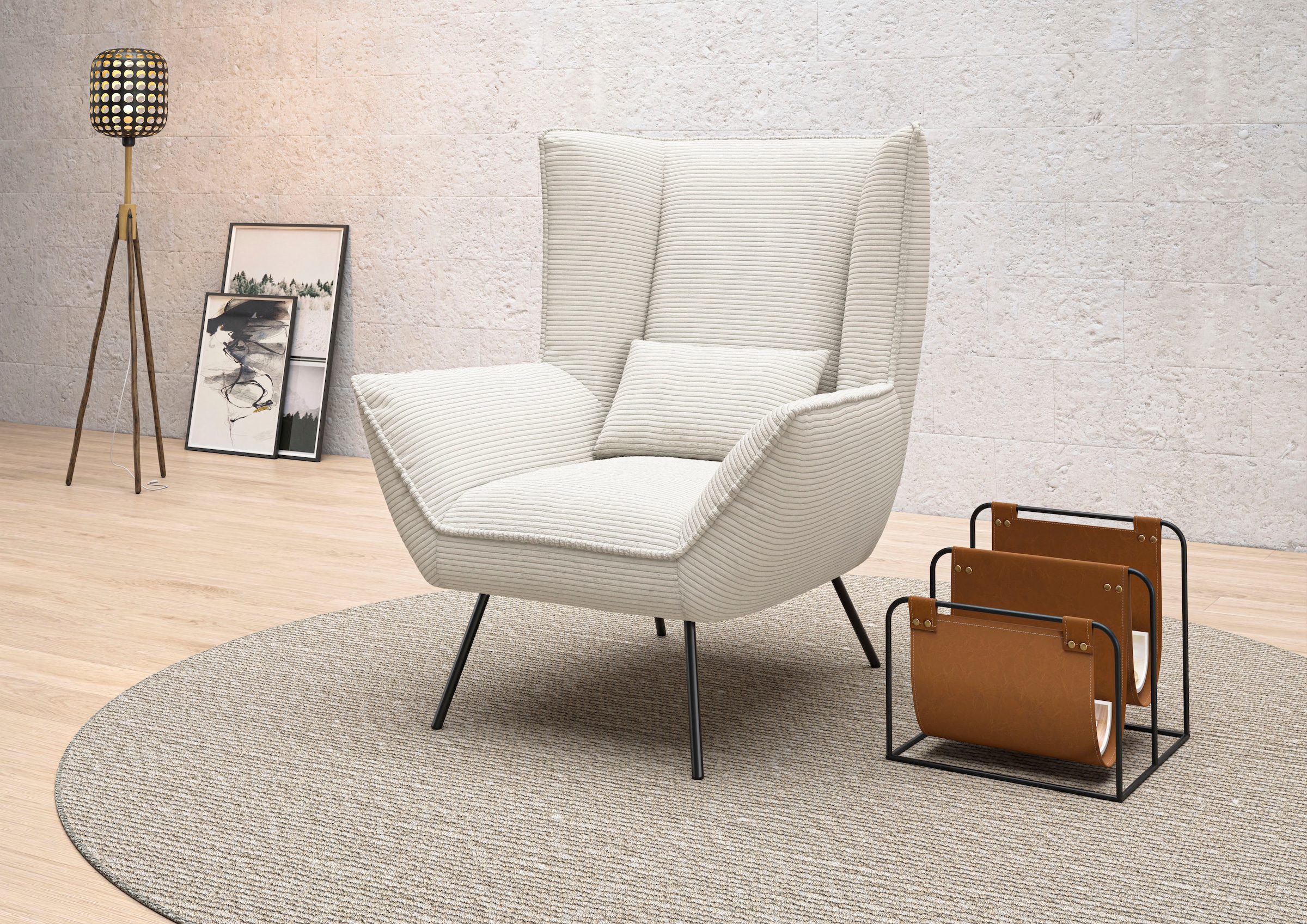 Home affaire Sessel "Kilrea Relaxsessel, Ohrensessel" Extra hohe Rückenlehn günstig online kaufen