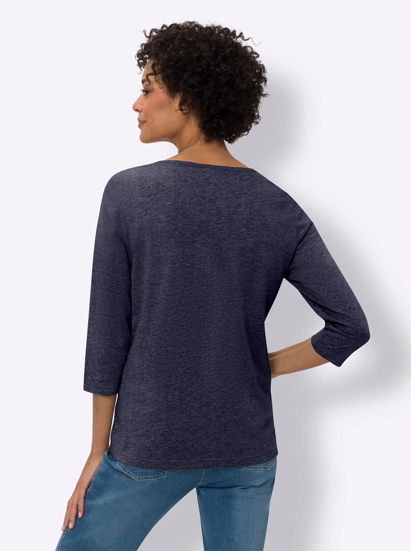 Classic Basics 3/4-Arm-Shirt "3/4-Arm-Shirt" 1 Stk. tlg. günstig online kaufen