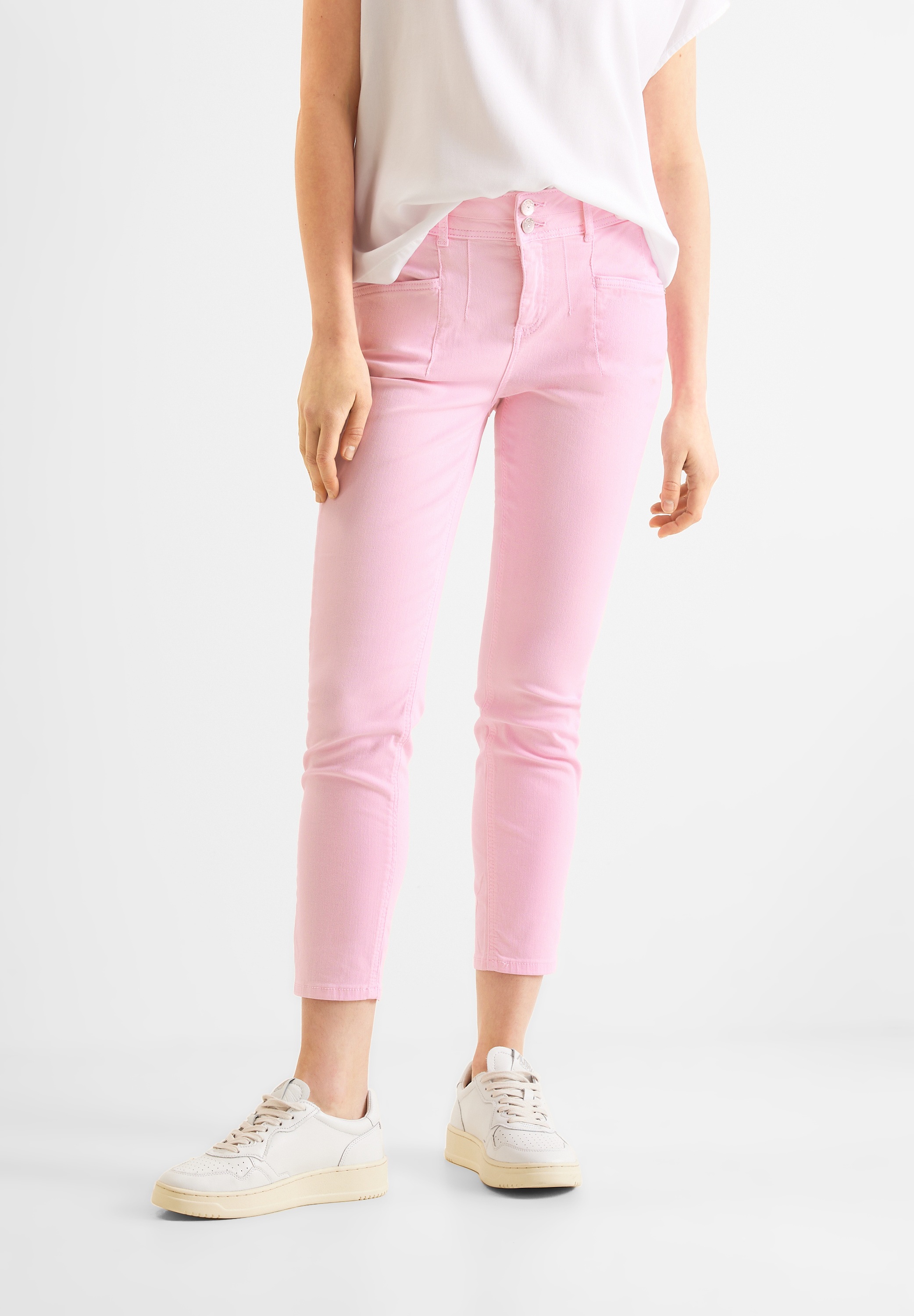 STREET ONE Slim-fit-Jeans, High Waist