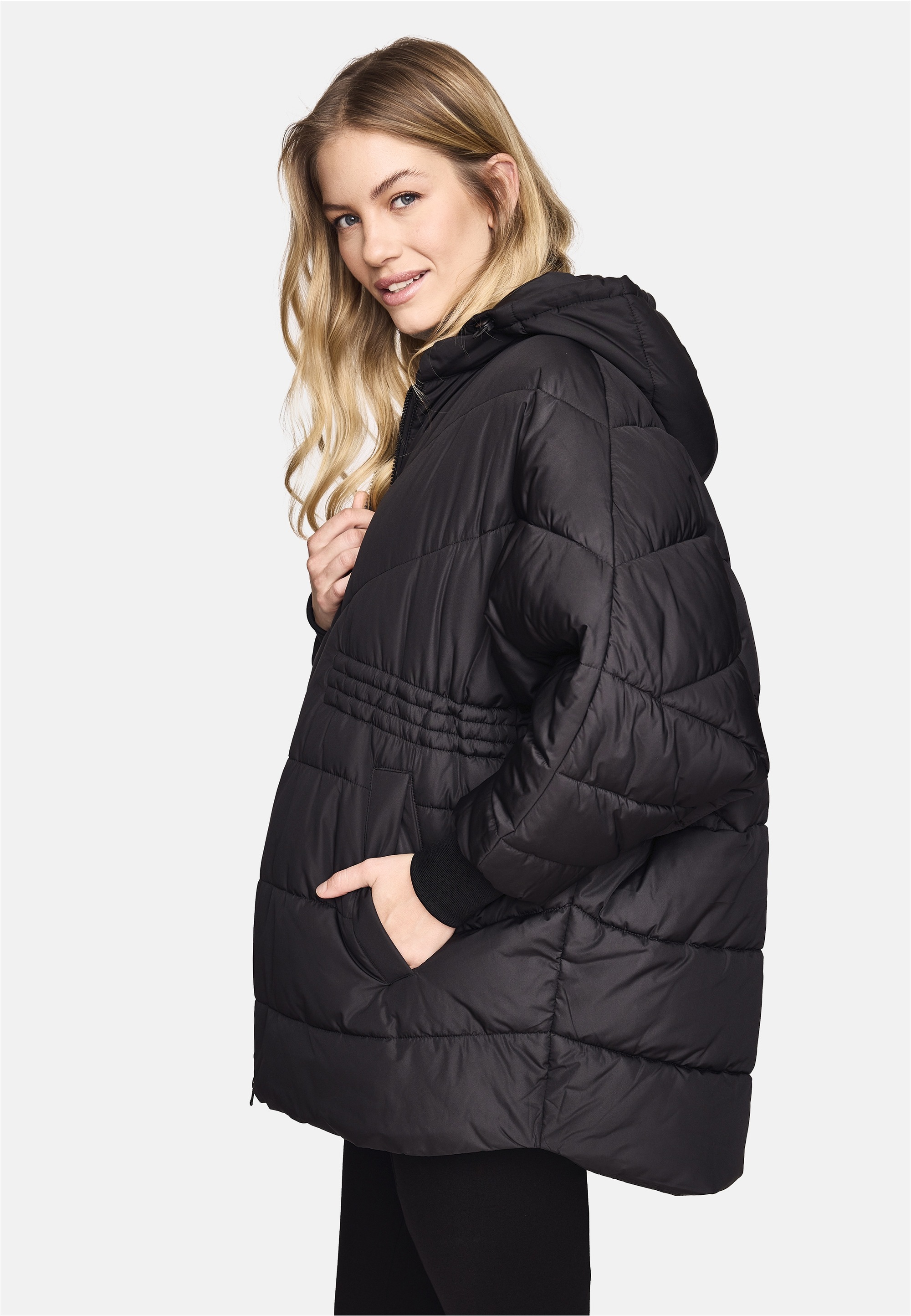 New Canadian Steppjacke, mit raffbaren Elementen