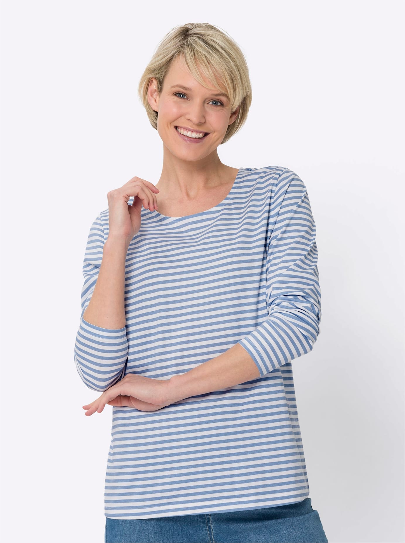 Classic Basics Langarmshirt »Ringelshirt«, (1 tlg.)