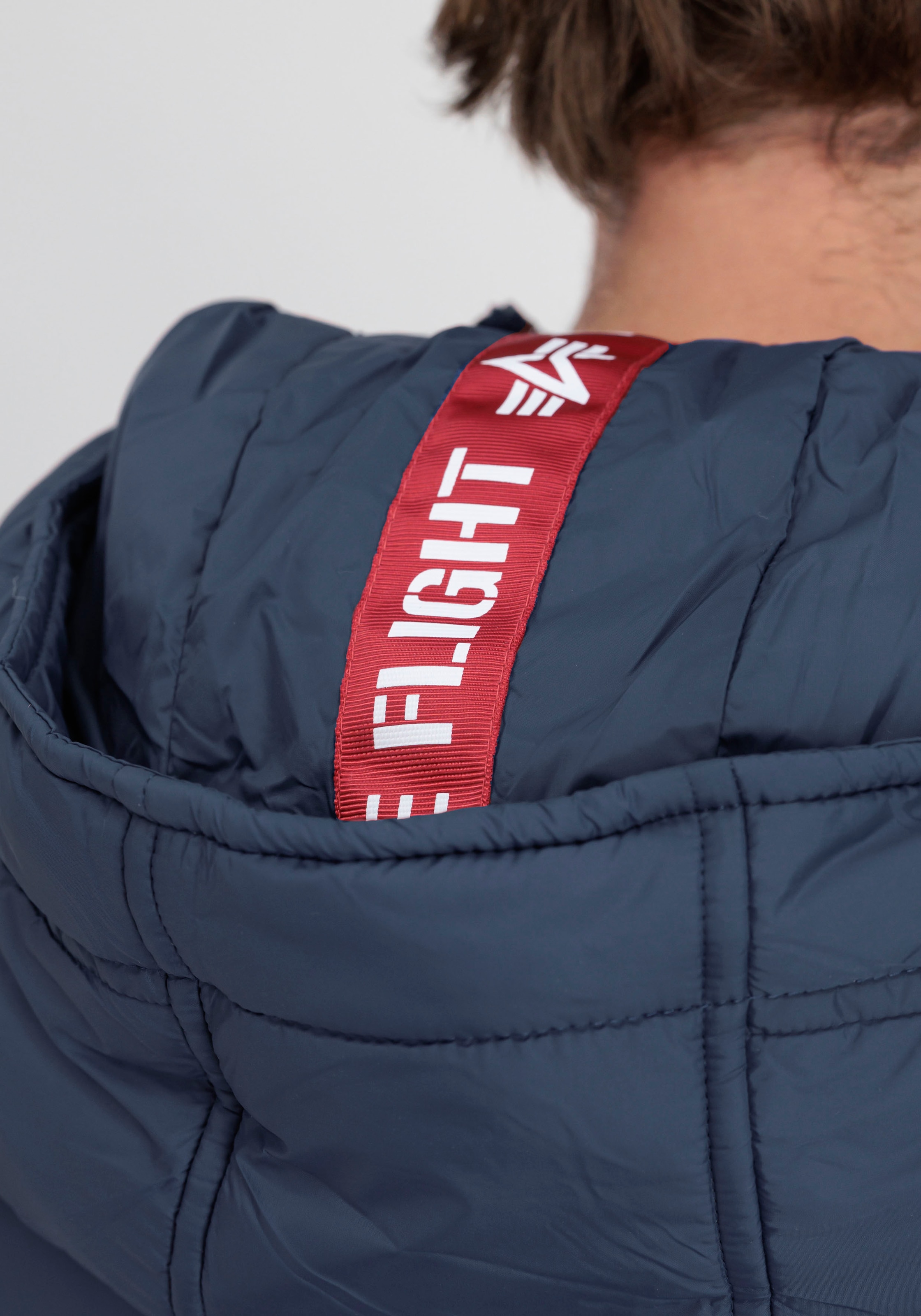 Alpha Industries Steppjacke »Hooded Puffer Alpha FD«, mit Kapuze