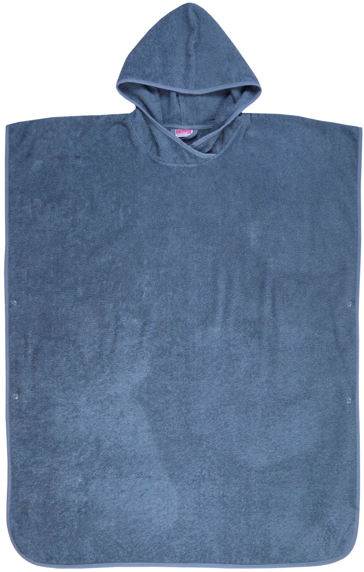 Wörner Badeponcho "Badeponcho Uni" 1 tlg., Poncho, Baden, Kapuze, maschinen günstig online kaufen