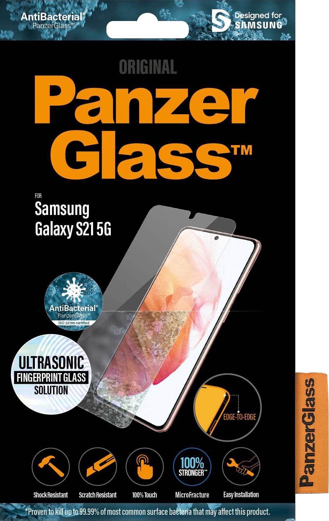PanzerGlass Displayschutzfolie »7269« für Galaxy S21 5G