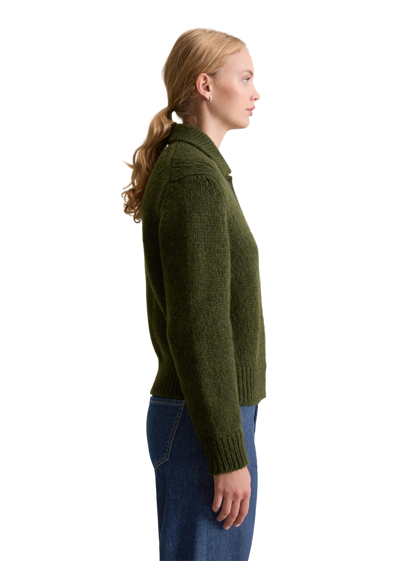 Marc O'Polo DENIM Cardigan »aus weichem Schurwolle-Mix«