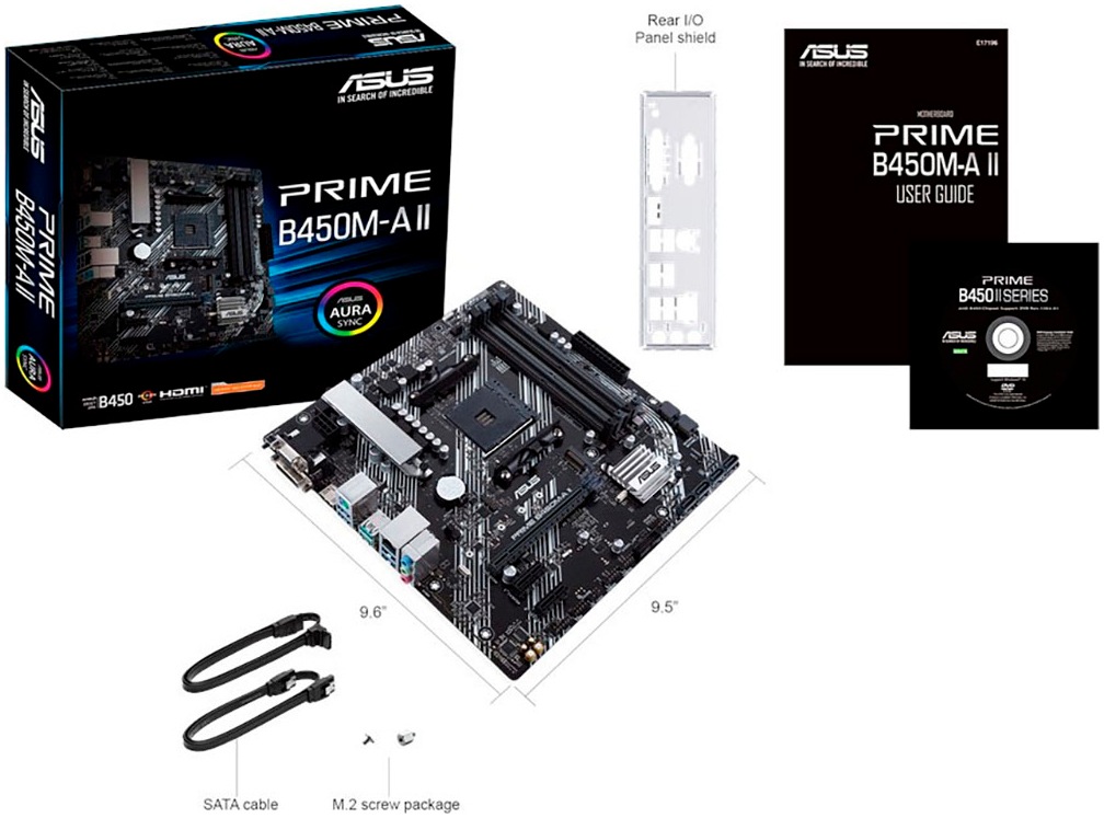 Asus Mainboard »PRIME B450M-A II«