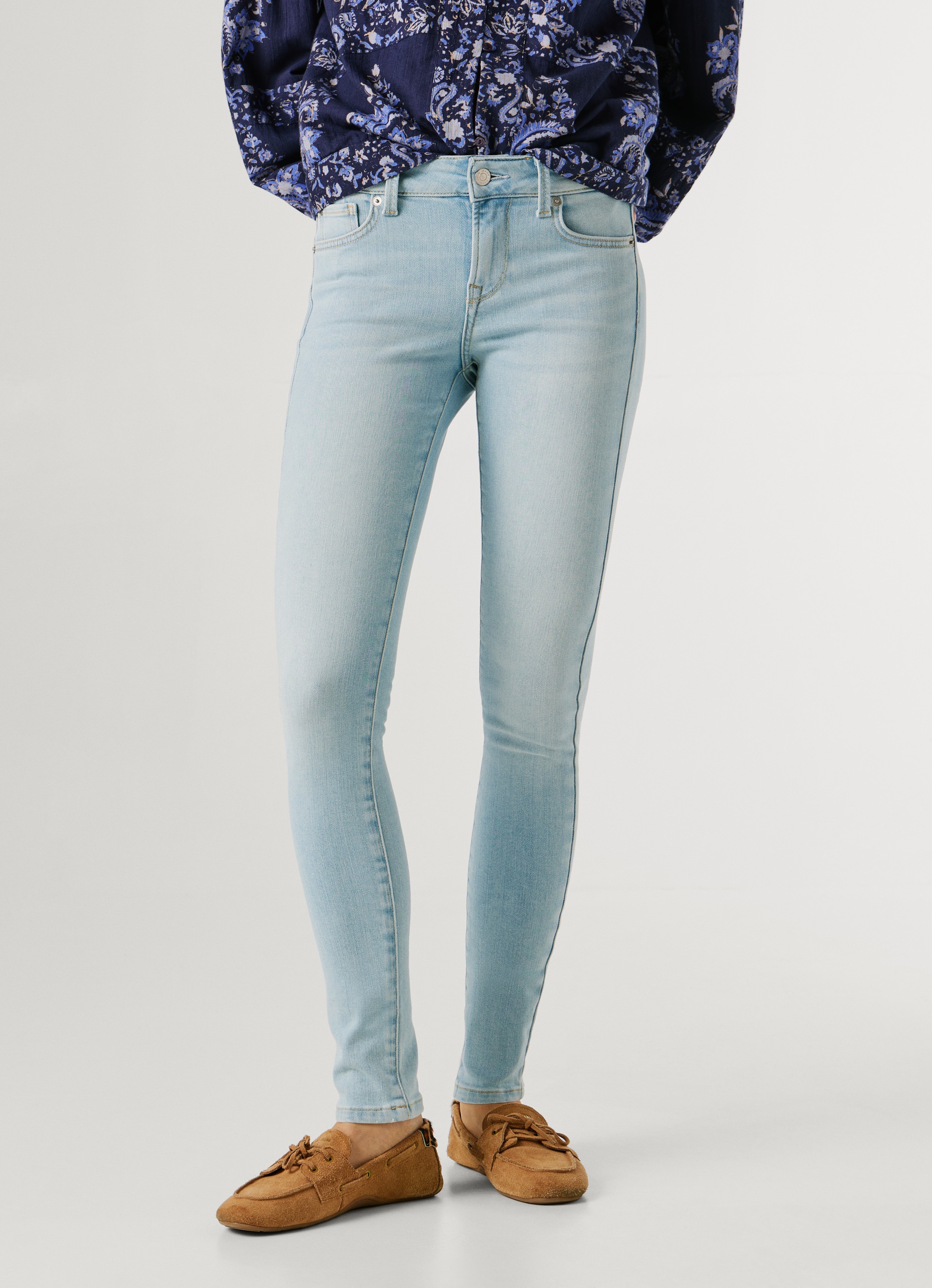 Pepe Jeans Skinny-fit-Jeans "SKINNY JEANS LW" Low Waist günstig online kaufen