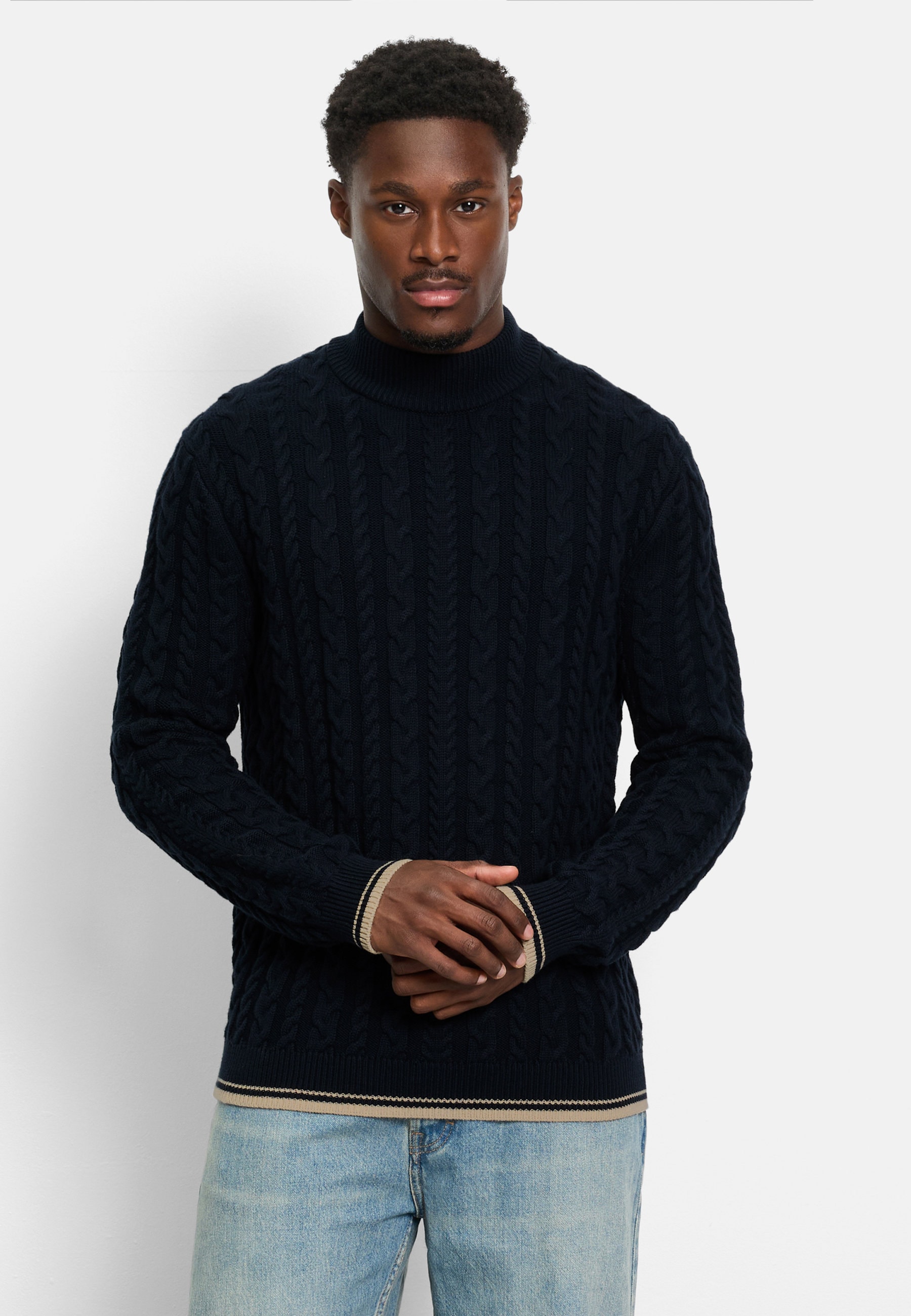 OLYMP Strickjacke "OLYMP Casual Strick" günstig online kaufen