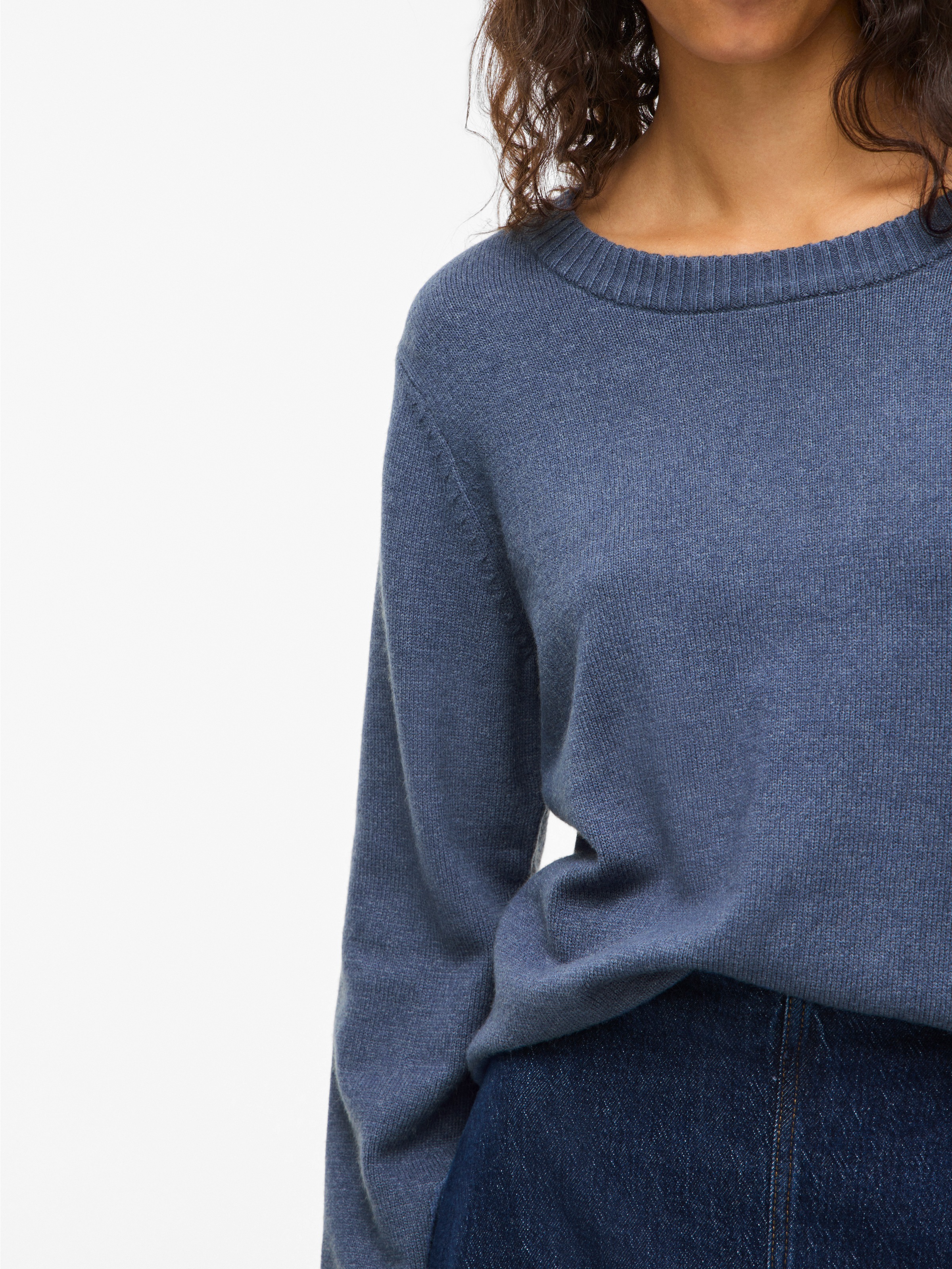 Vila Rundhalspullover »VIRIL O-NECK L/S KNIT TOP - NOOS«