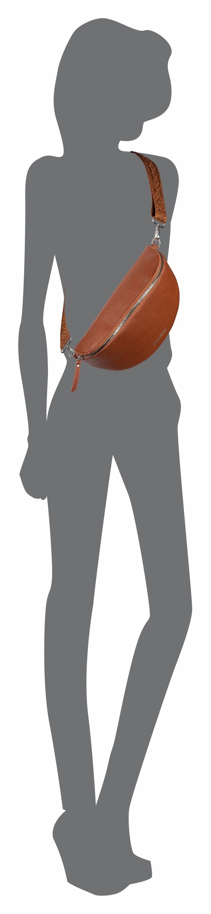 Bruno Banani Bauchtasche "Amalfi" Gürteltasche Umhängetasche Breiter Gurt C günstig online kaufen