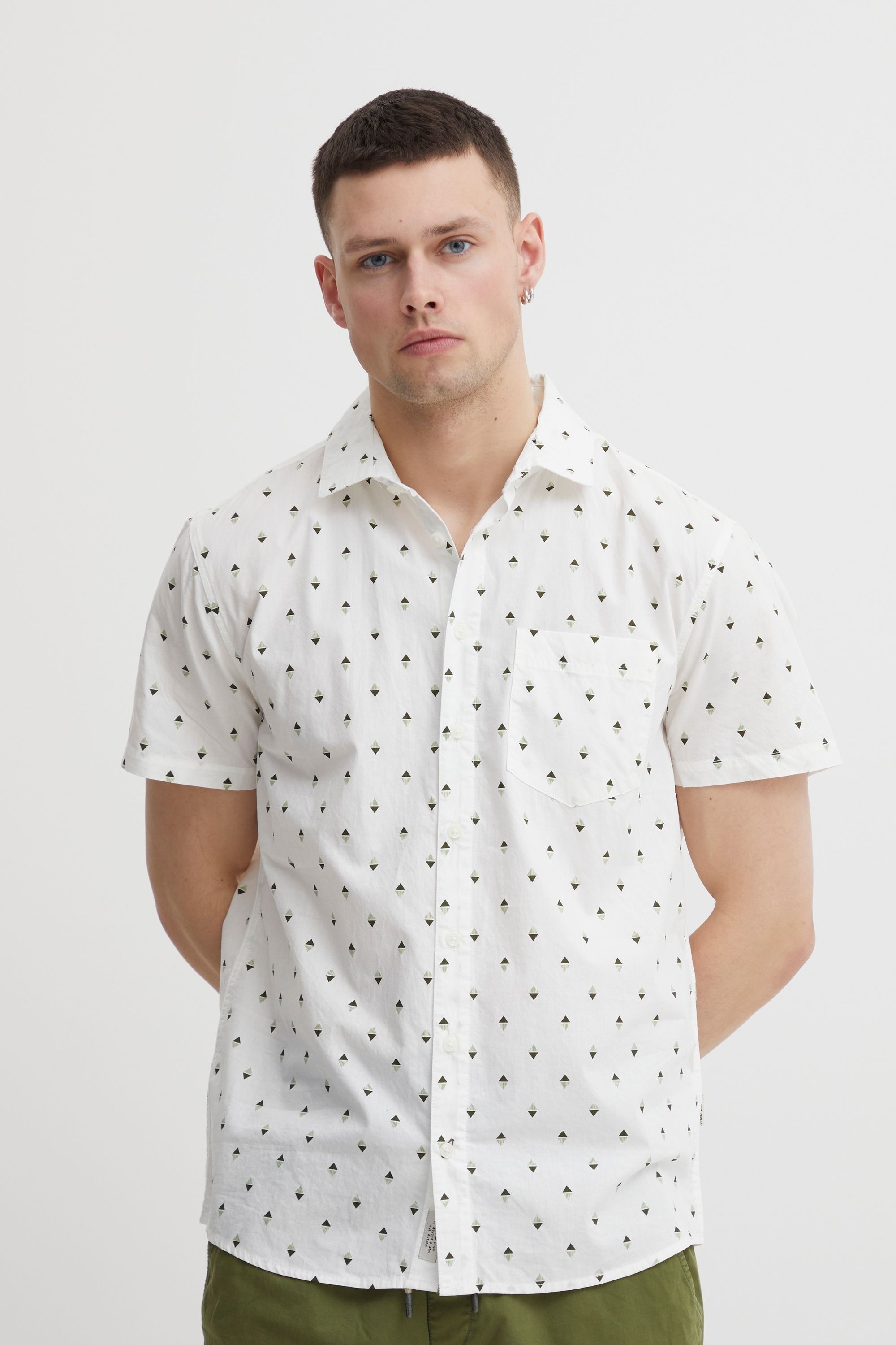 Blend Kurzarmhemd "BHShirt" Stilvolles Hemd mit kurzen Ärmeln günstig online kaufen