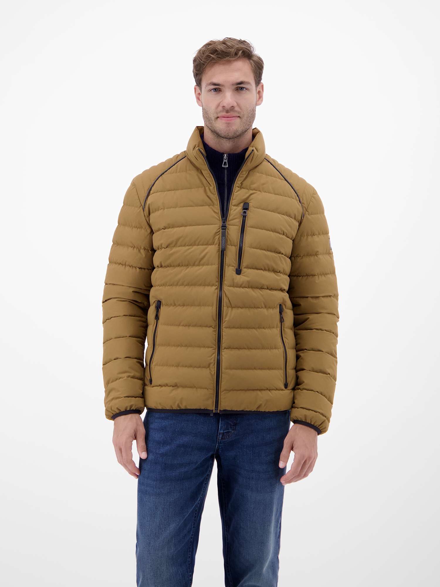 LERROS Steppjacke »LERROS Light-Weight Herren Steppjacke«, ohne Kapuze, Wasserabweisend, atmungsaktiv