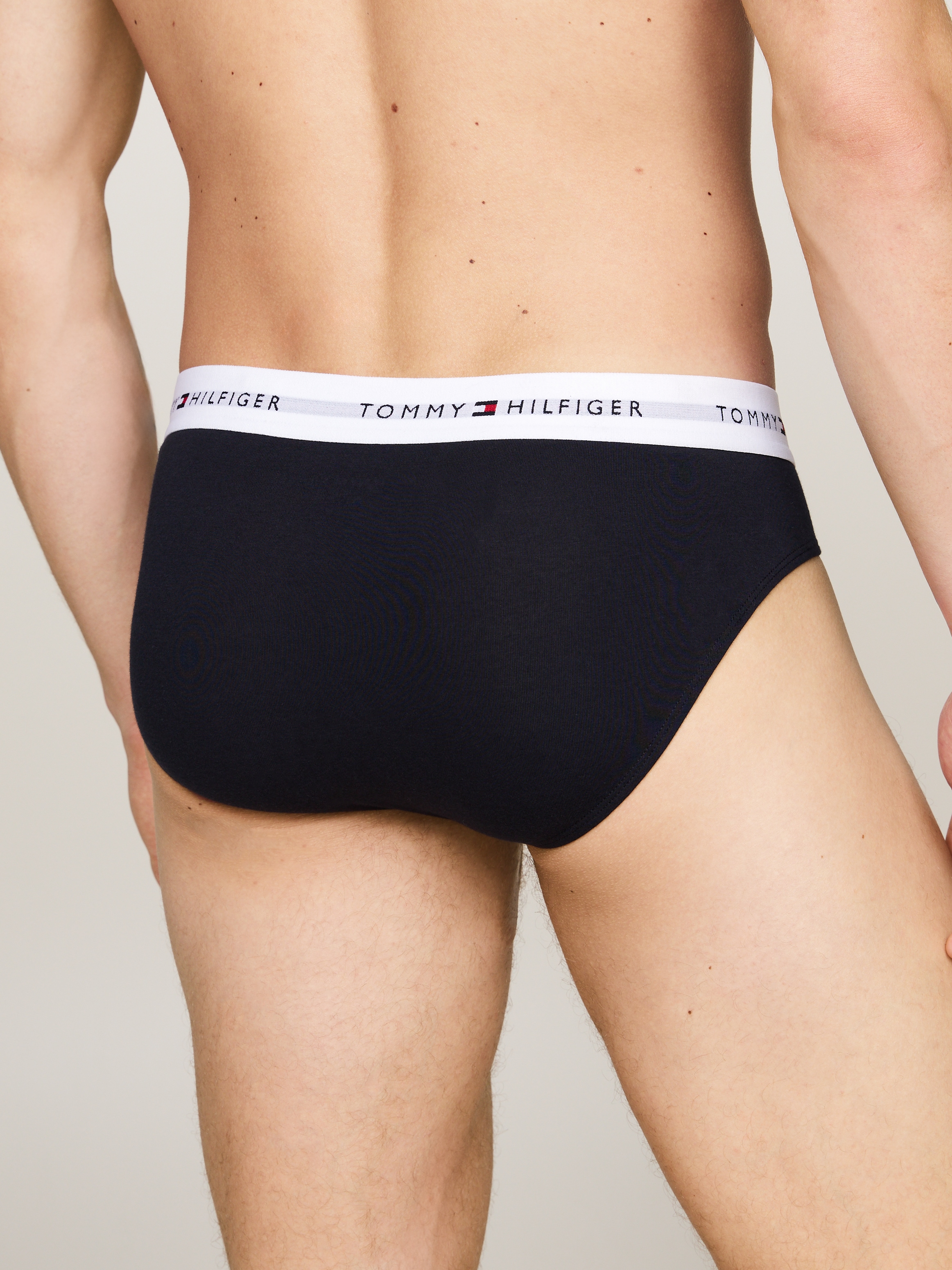 Tommy Hilfiger Underwear Slip »5P BRIEF«, (Packung, 5 St., 5er-Pack), mit Tommy Hilfiger Logo-Elastikbund