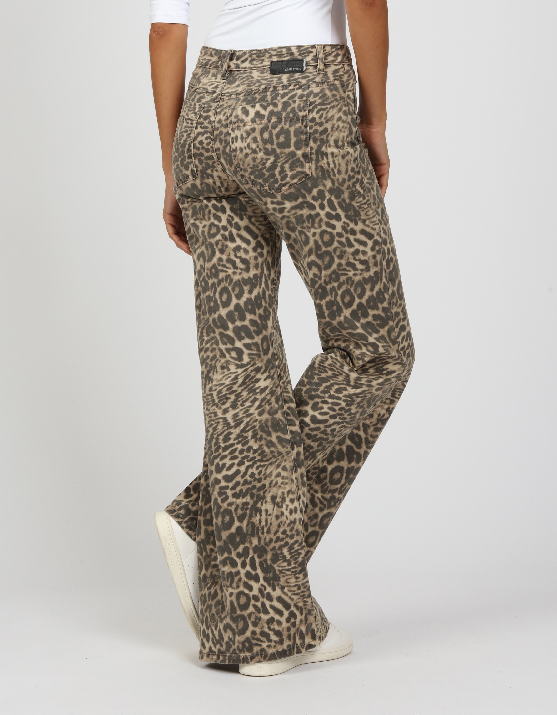 GANG Stoffhose »GANG Hosen Wide Fit 94JESSI FLARED«
