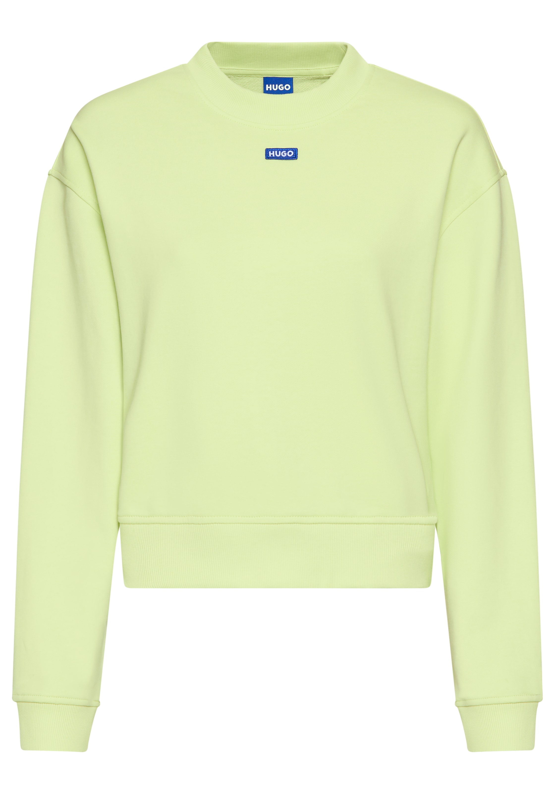 HUGO Blue Sweatshirt "Delessa B 1", mit Logoaufnäher günstig online kaufen