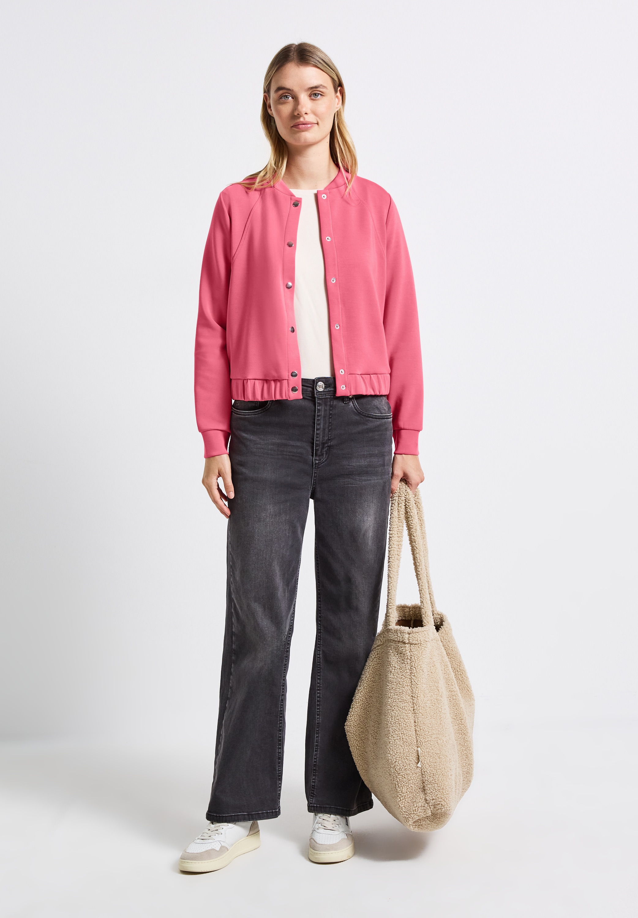 STREET ONE Blouson, ohne Kapuze, mit Rundhalsausschnitt
