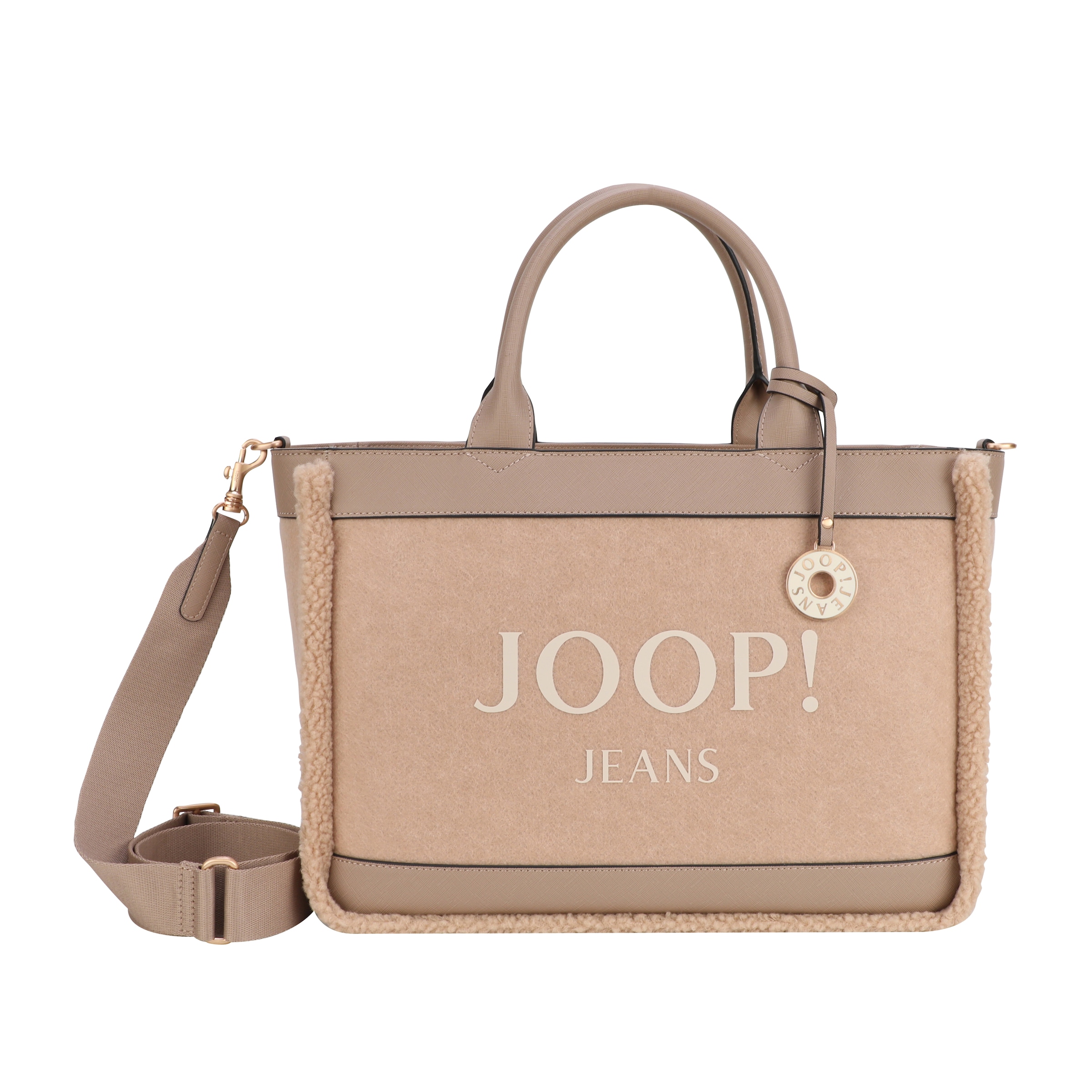 Joop Jeans Henkeltasche »calduccio yvette handbag shz«, Shopper Umhängetasche Handtasche Damen