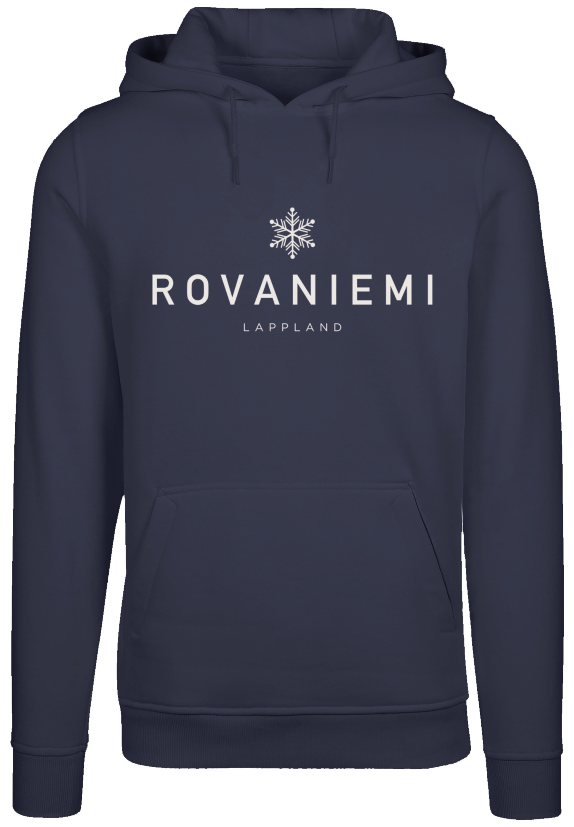F4NT4STIC Kapuzenpullover »Schneeflocke Winter Lappland«, Weihnachten, Geschenk, Logo