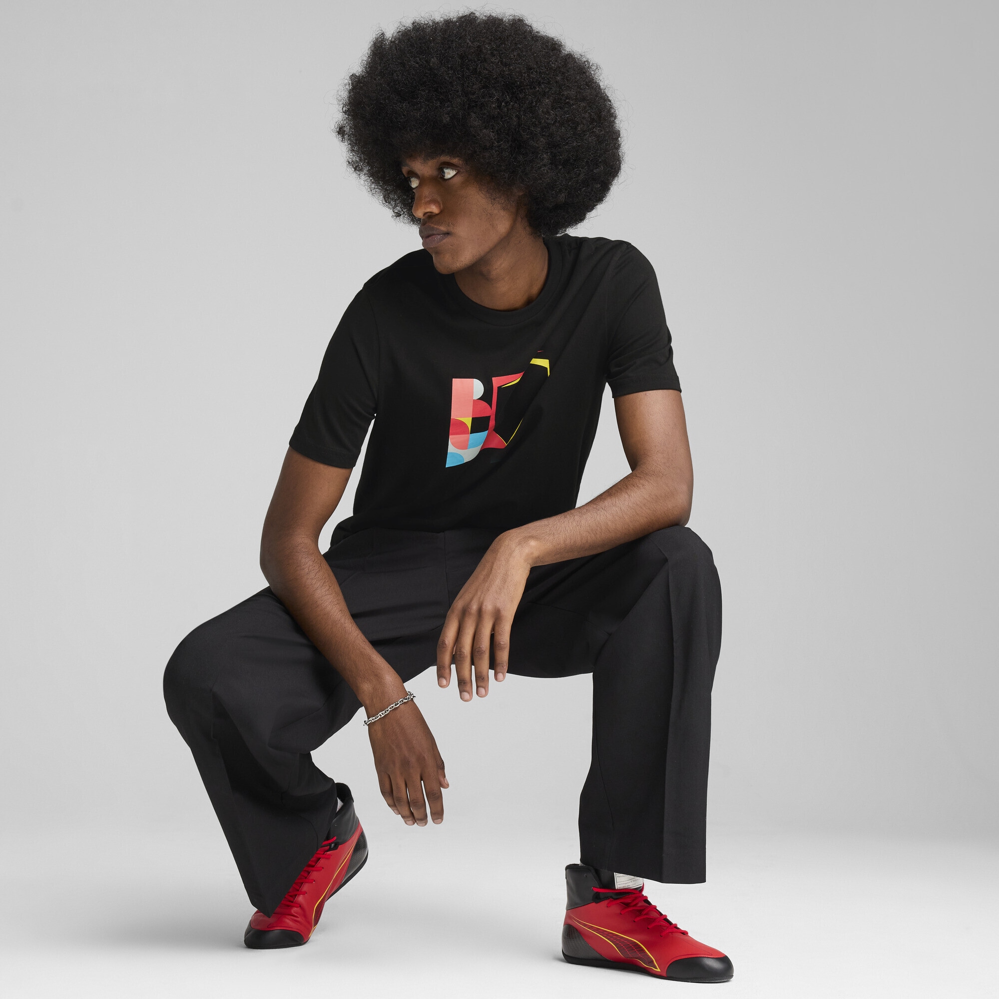 PUMA T-Shirt »Scuderia Ferrari HP Race Big Shield T-Shirt Herren«