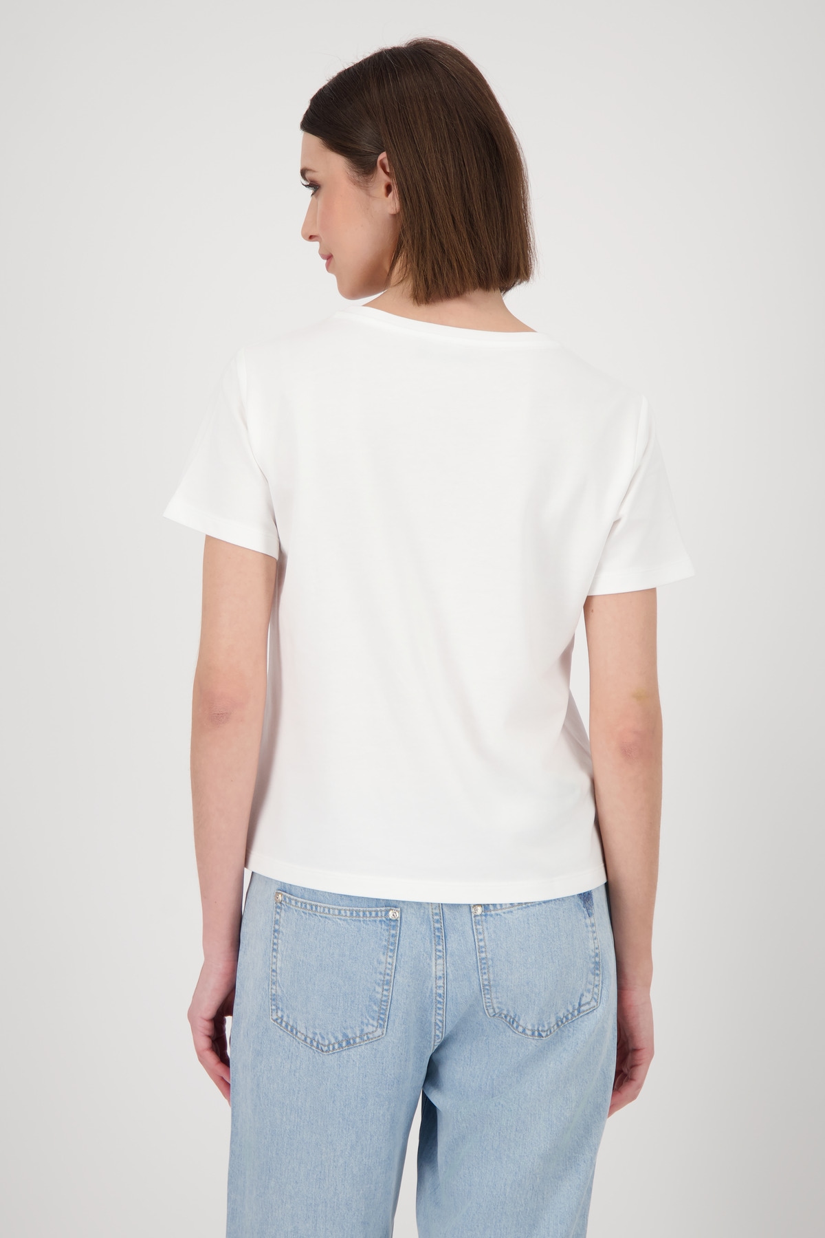 Monari T-Shirt »Shirt Schmuck Goldfisch«, Mit Rundhalsausschnitt