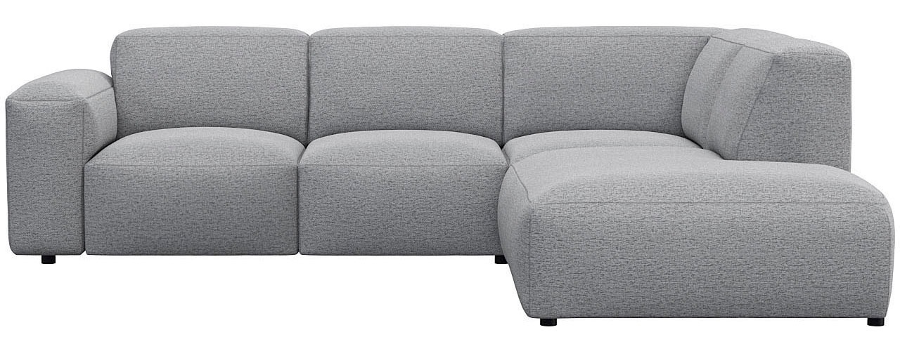 FLEXLUX Ecksofa »Lucera, super Sitzkomfort durch Kaltschaum im Sitz, L-Form«, modern & anschmiegsam, Designsofa, modernes skandinavisches Design