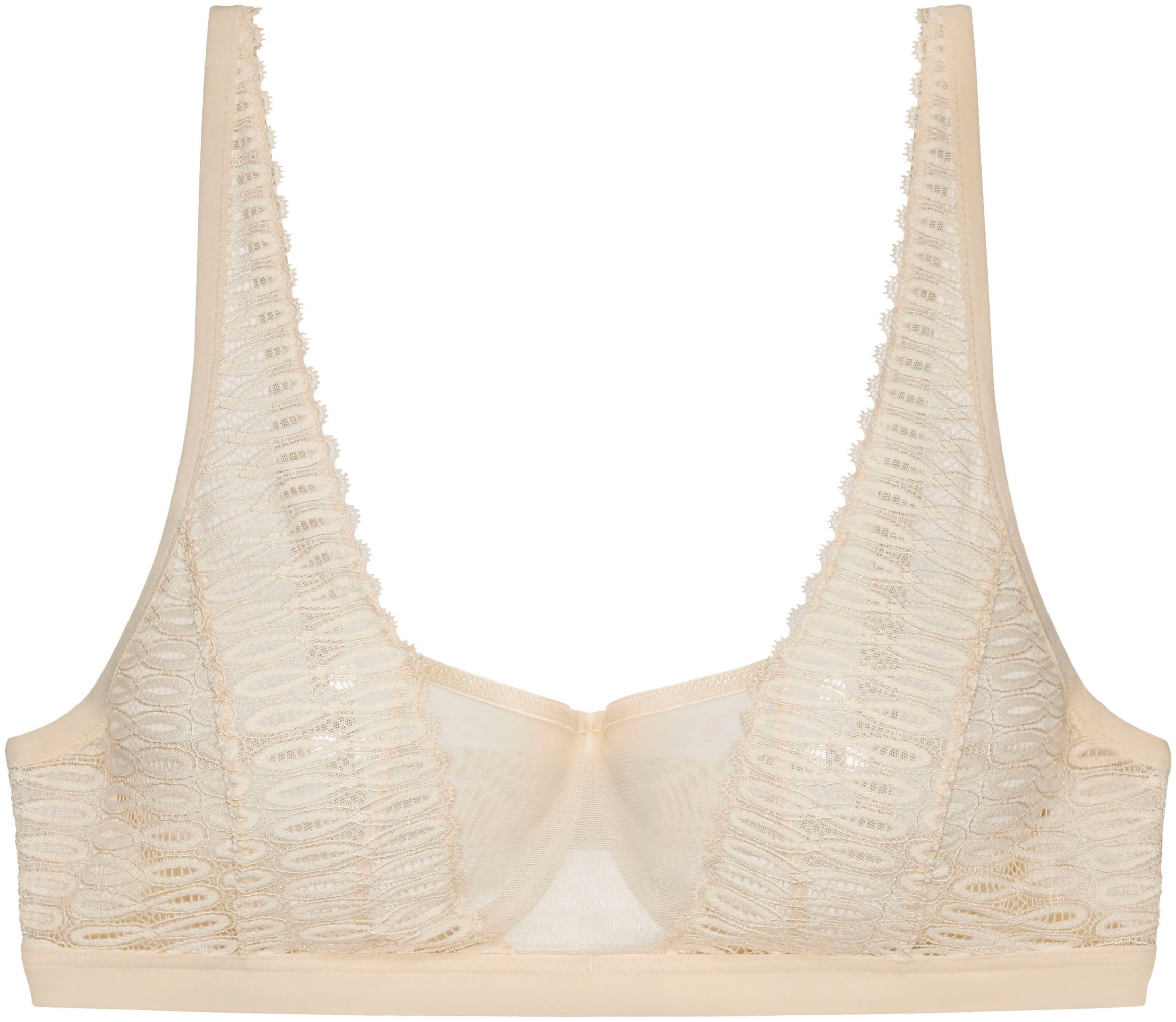 Triumph Bügel-BH "Aura Spotlight T" moderne Grafikspitze, eckiger Ausschnit günstig online kaufen