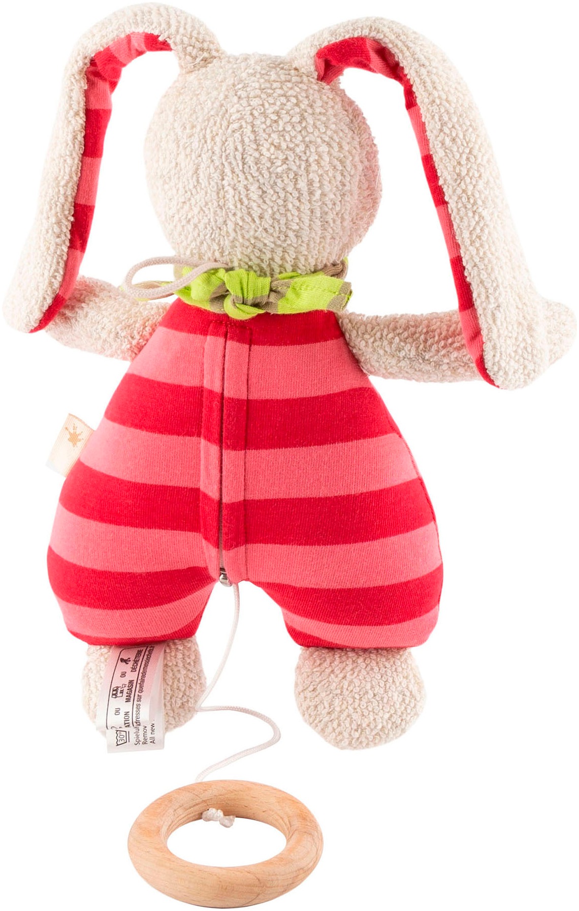 Sigikid Spieluhr »Classic, Hase, pink gestreift«