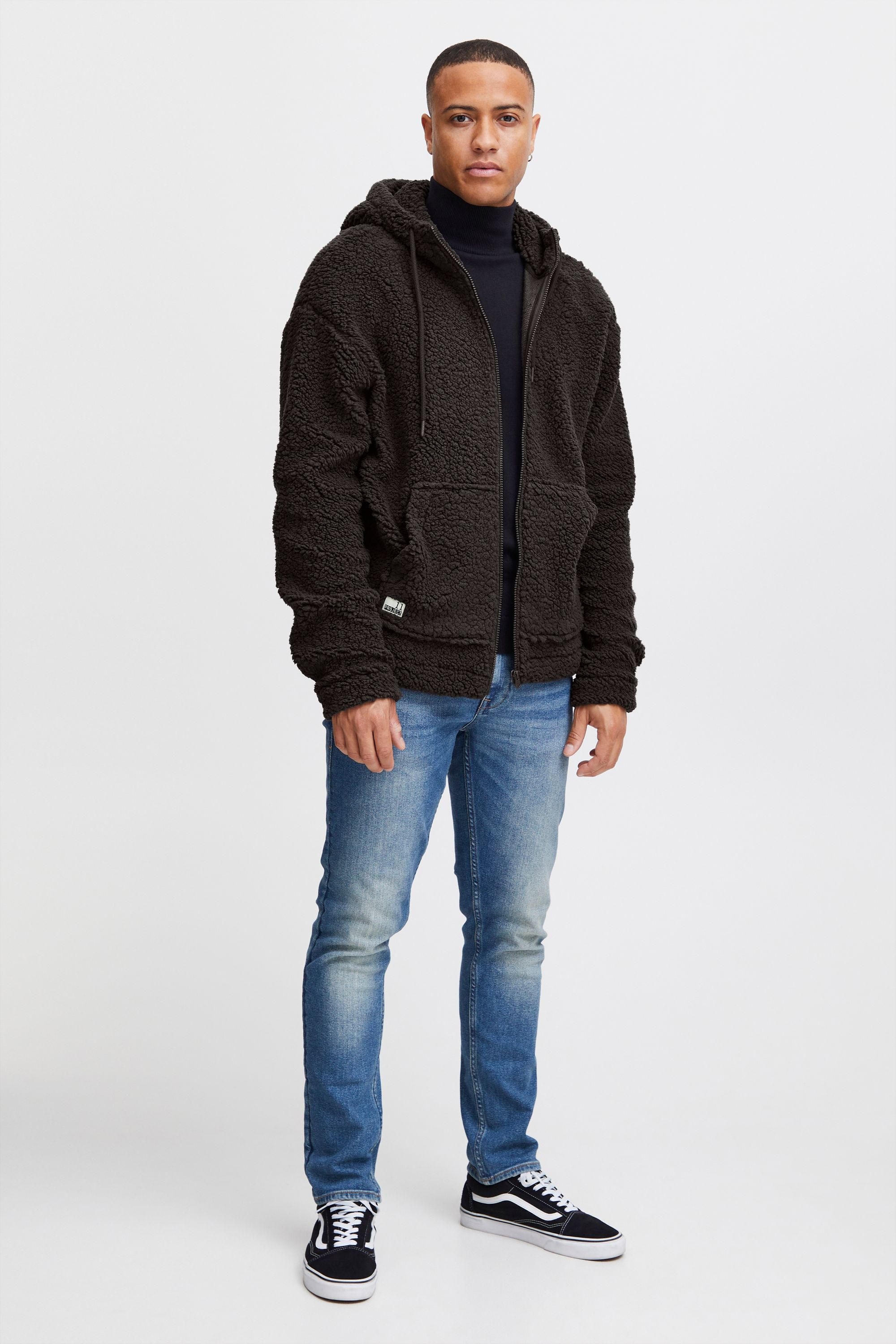 Thumbnail - 11 Project Funktions-Kapuzensweatjacke "Fellimitatjacke PRDaag"