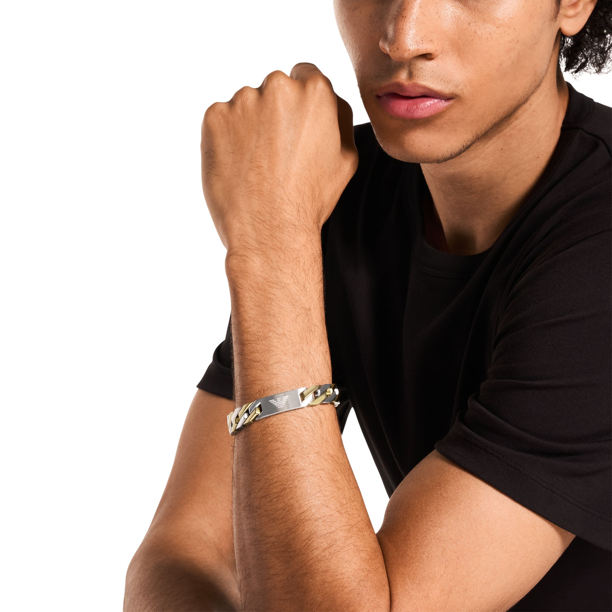 Emporio Armani Armband »Schmuck Geschenk Edelstahl«
