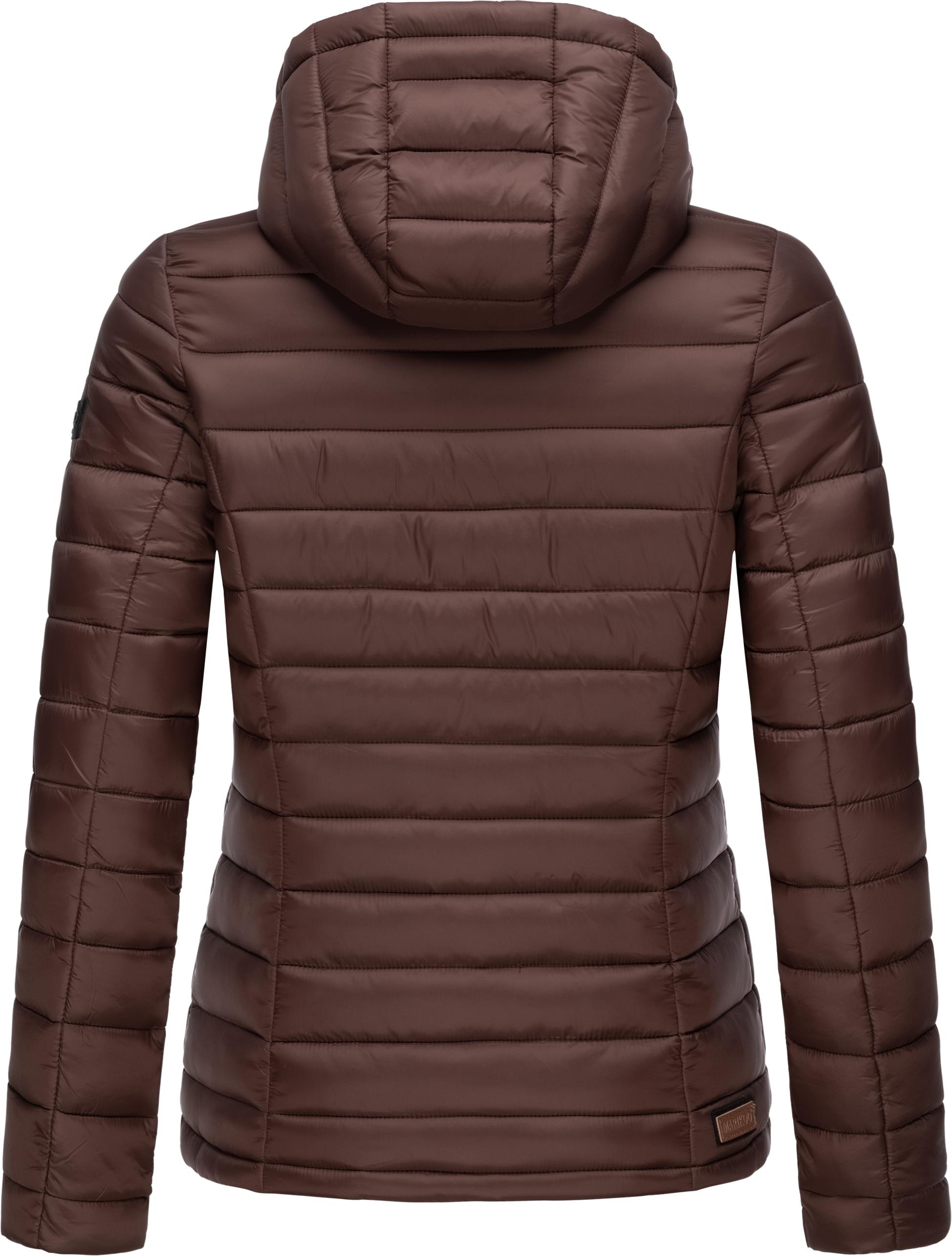 Marikoo Steppjacke »Luci«, mit Kapuze, modische Damen Übergangsjacke mit großer Kapuze
