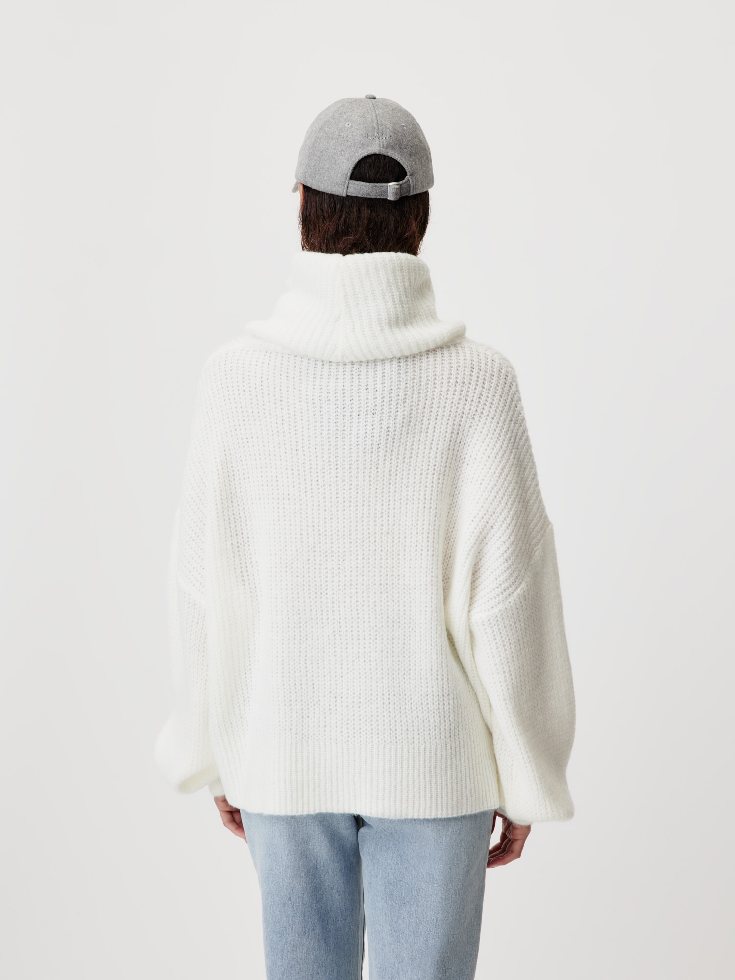 LeGer Strickpullover »Jarine, LeGer by Lena Gercke«, Loose fit mit Rundhalsausschnitt