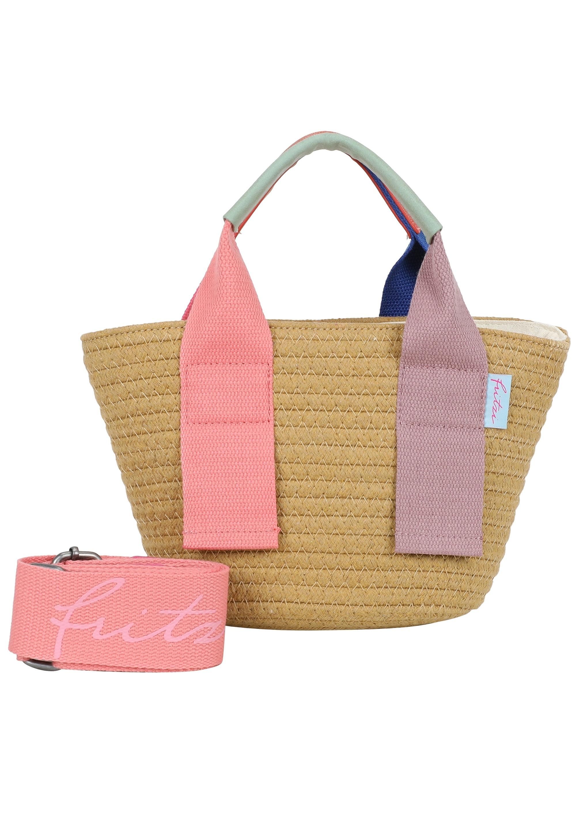 Fritzi aus Preußen Schultertasche "Happy Summer Cross" mit bequemem Webbing-Gurt