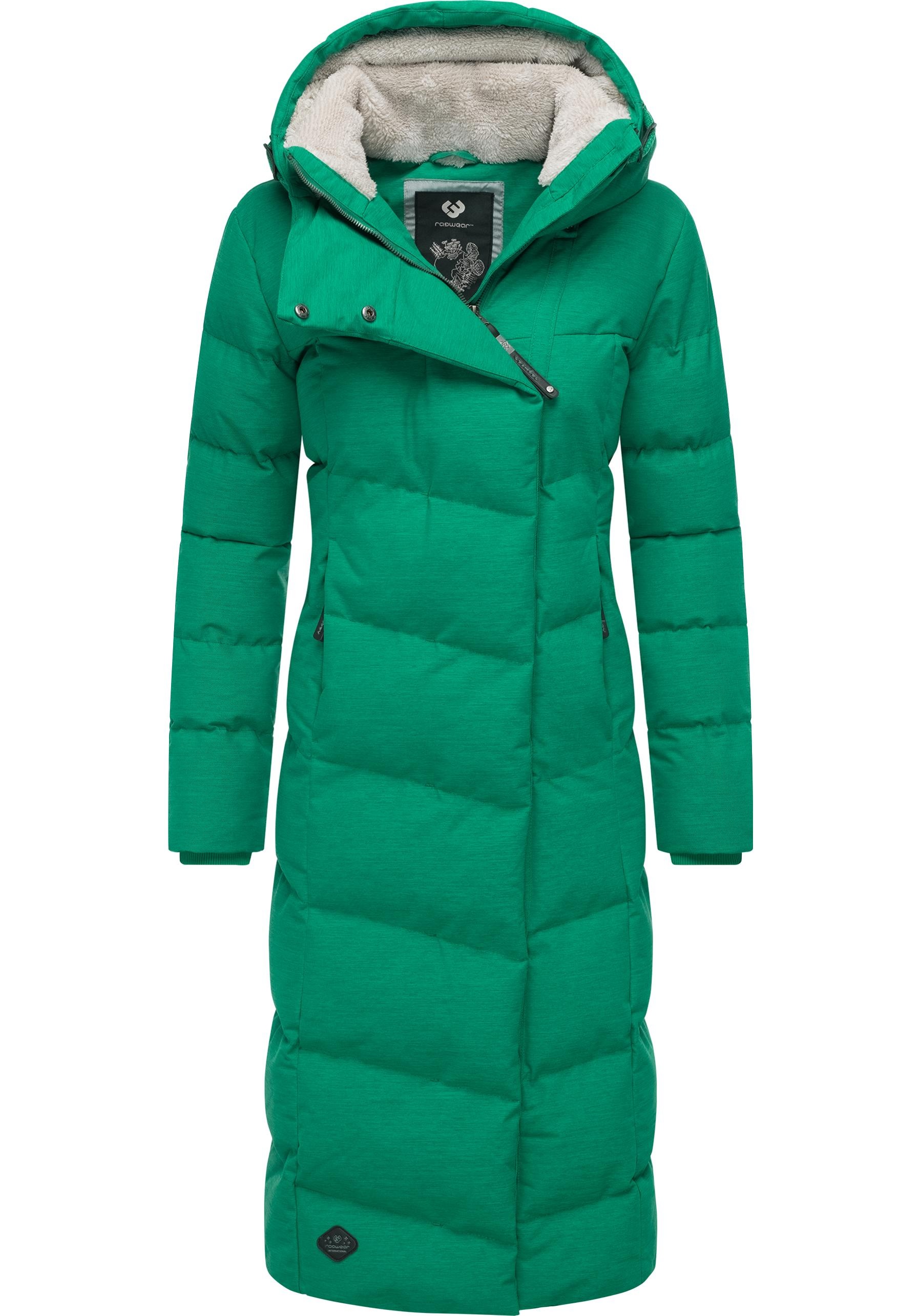 Ragwear Wintermantel "Pavla Long" extralanger Winterparka mit Teddyfutter u günstig online kaufen
