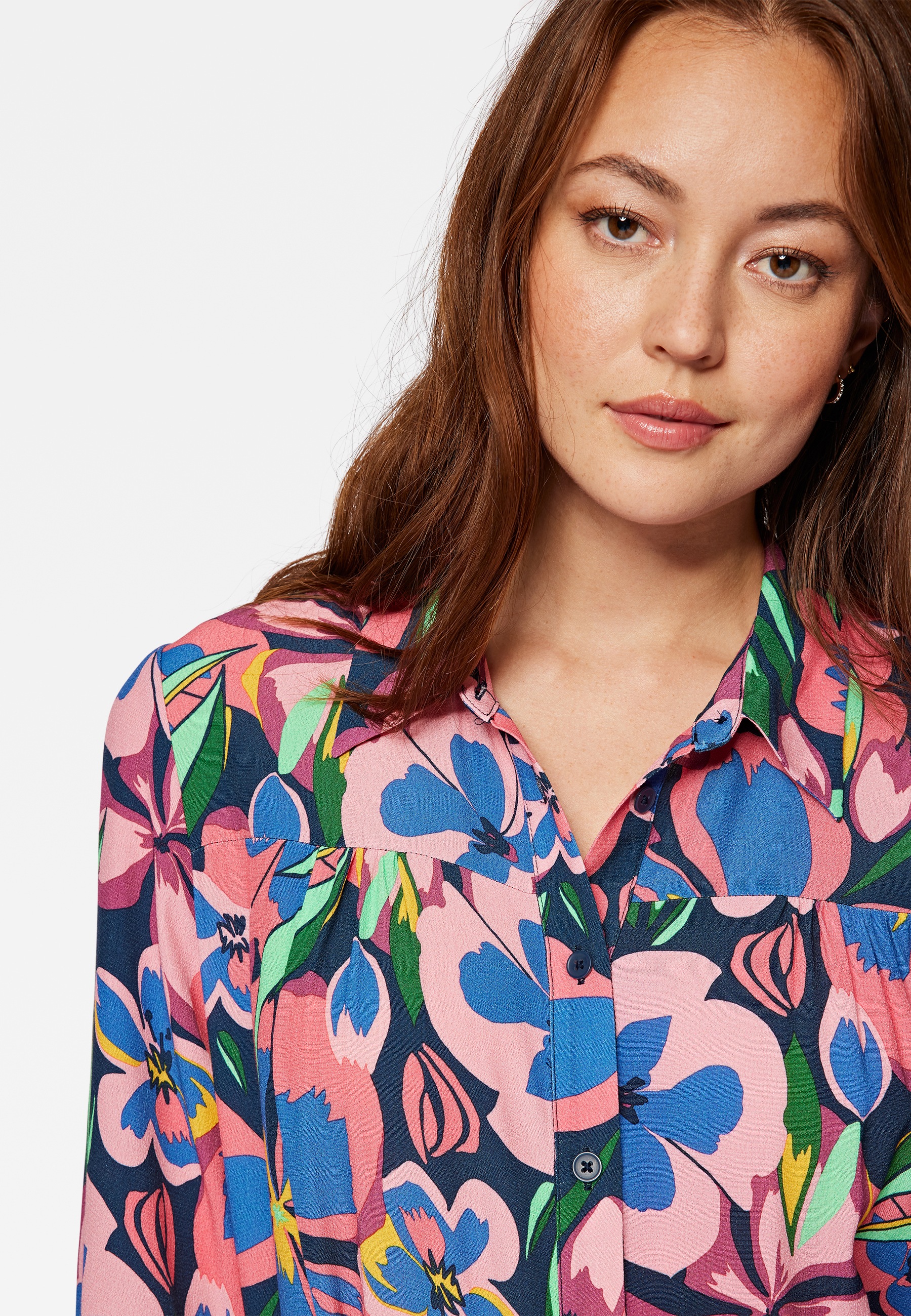 Mavi Maxikleid »PRINTED LONG DRESS«, Kleid mit Muster