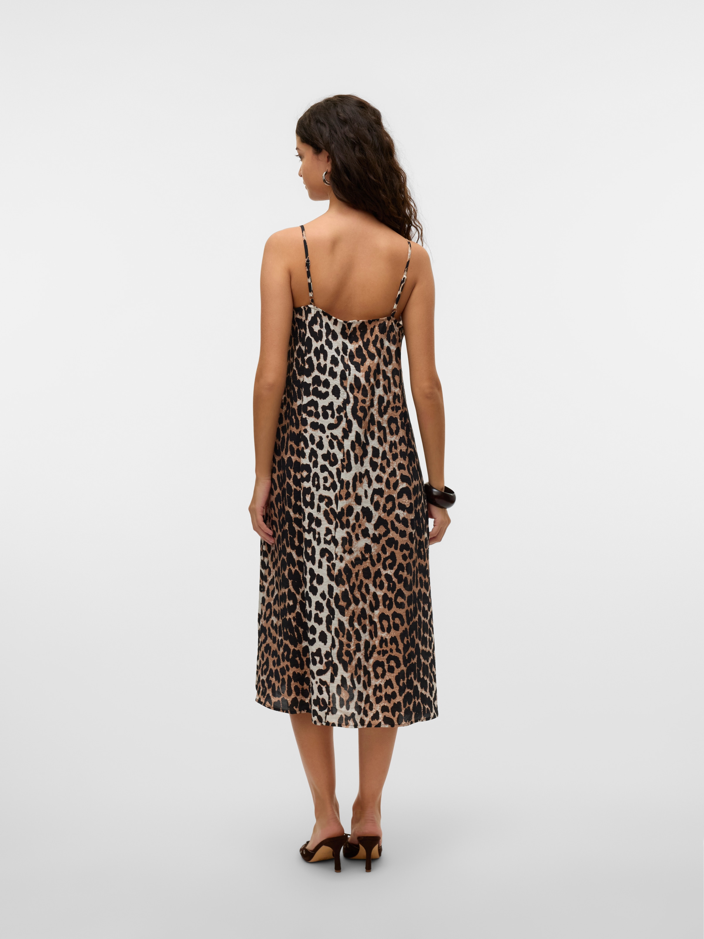 Vero Moda Spaghettikleid »VMJOSIE CALF SINGLET DRESS WVN GA NOOS«