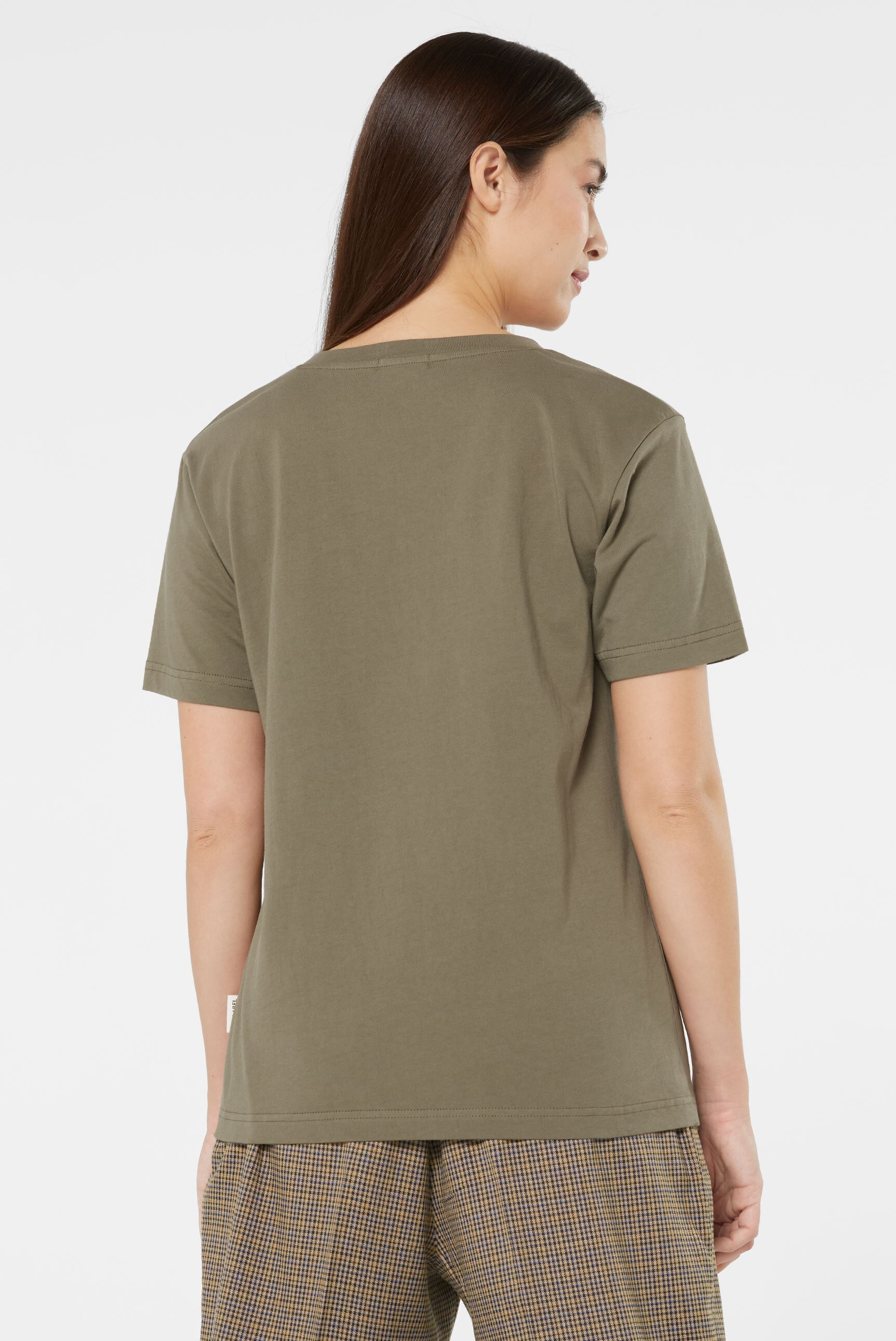 SENSES.THE LABEL V-Shirt, aus Baumwolle
