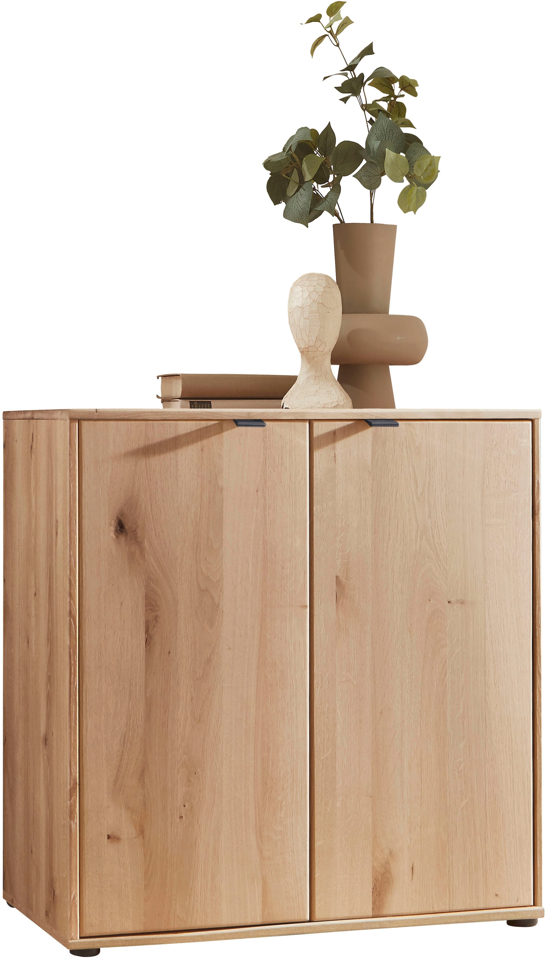 WIEMANN Kommode "Cardiff Sideboard, Wäscheschrank, teilmassiv Bianco-Eiche, günstig online kaufen