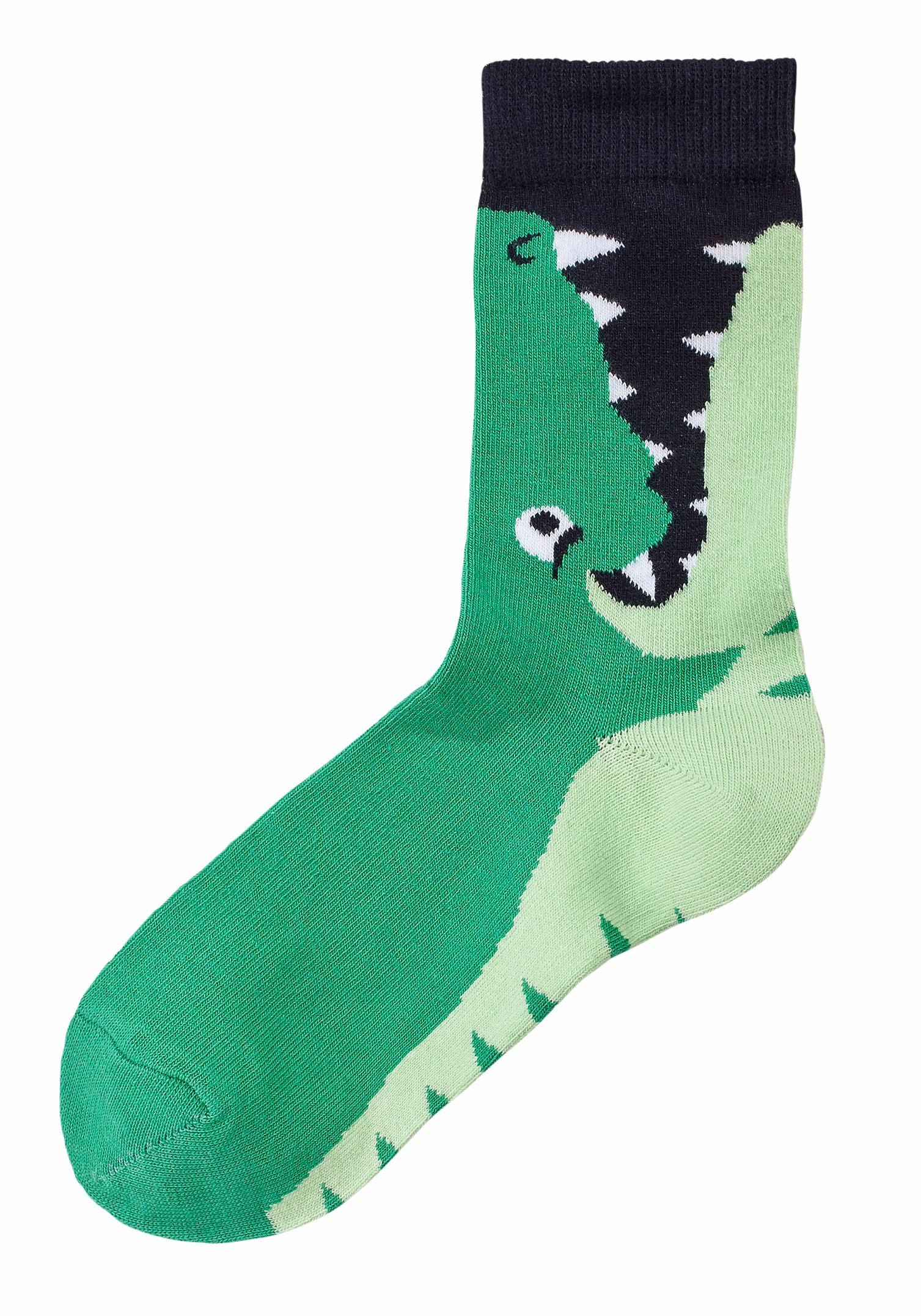 Socken, (5 Paar), mit Tiermotiven ▷ | für BAUR